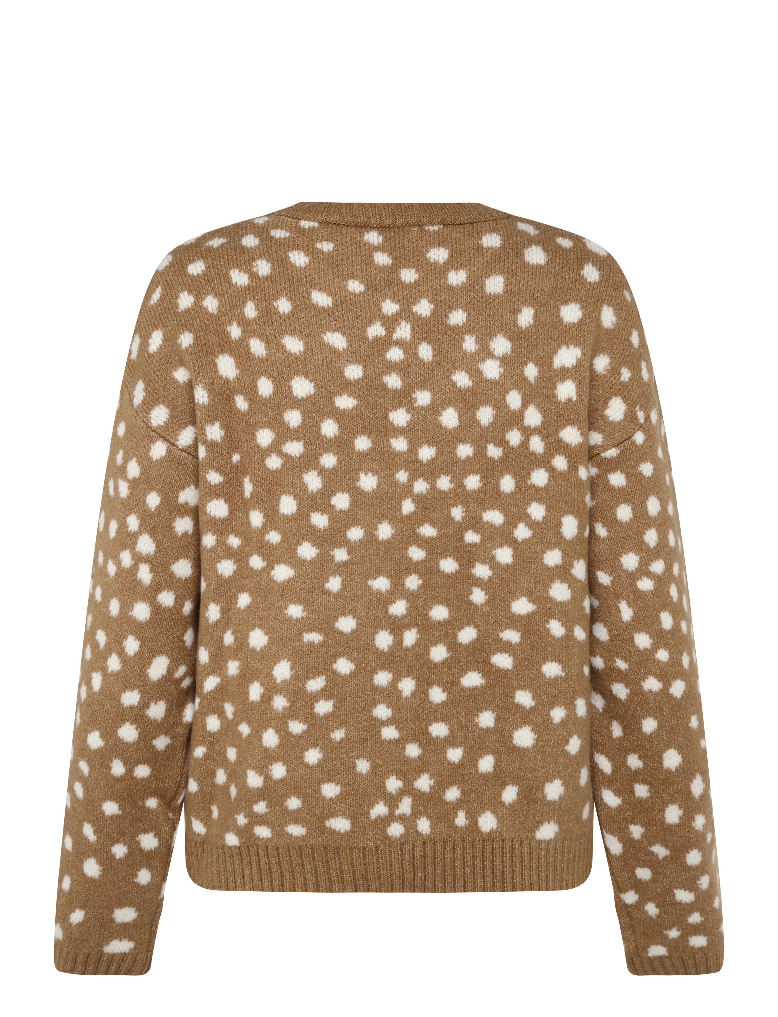 Mango Teen - Animal print sweater - gensere - medium brown - 2