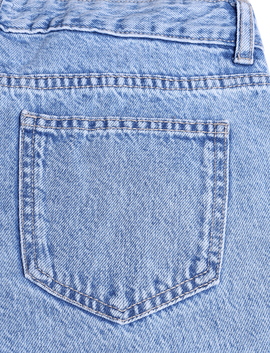 Mango Teen - Low-waist studded jeans - vida jeans - open blue - 5