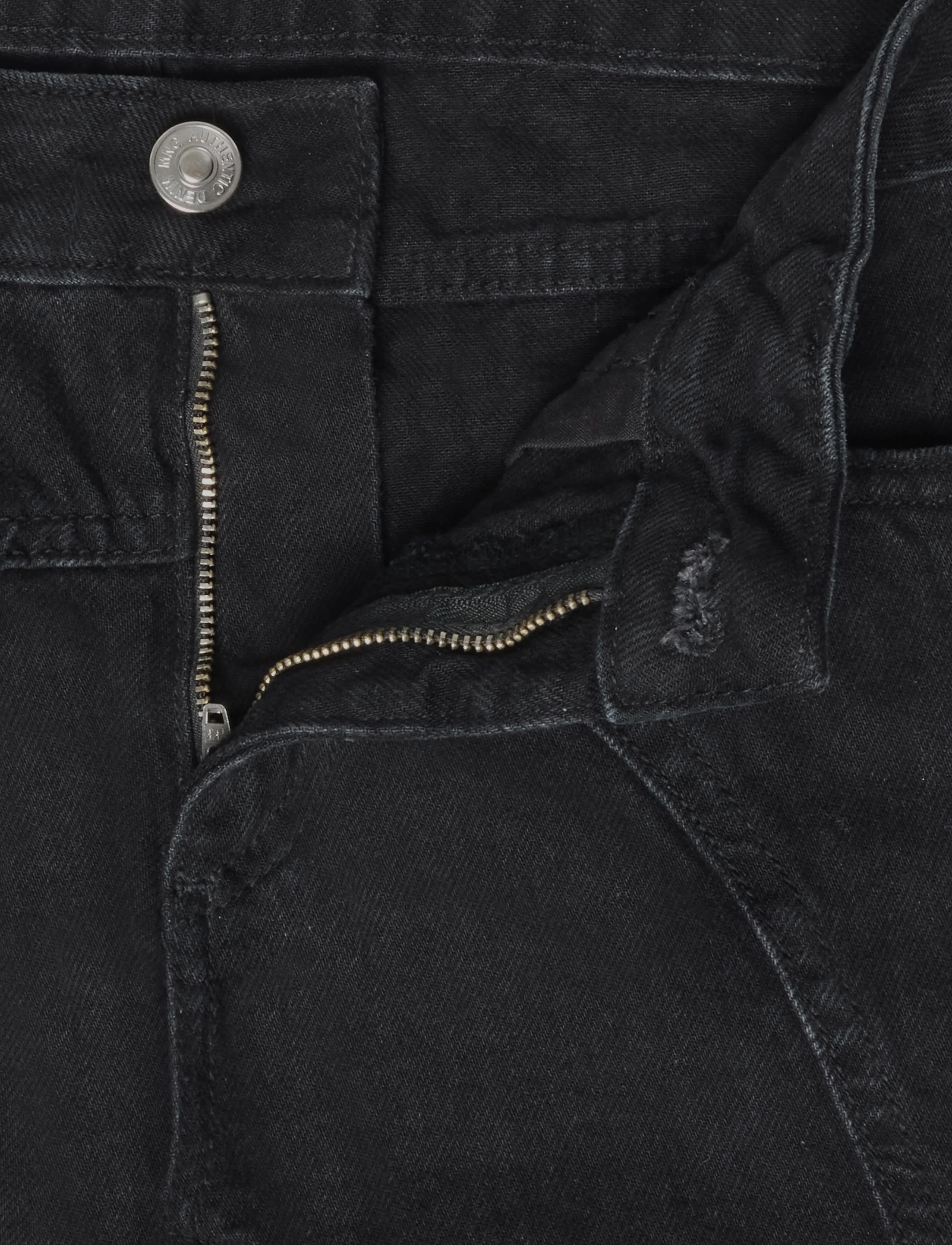 Mango Teen - Wide leg stitched jeans - brede jeans - open grey - 3