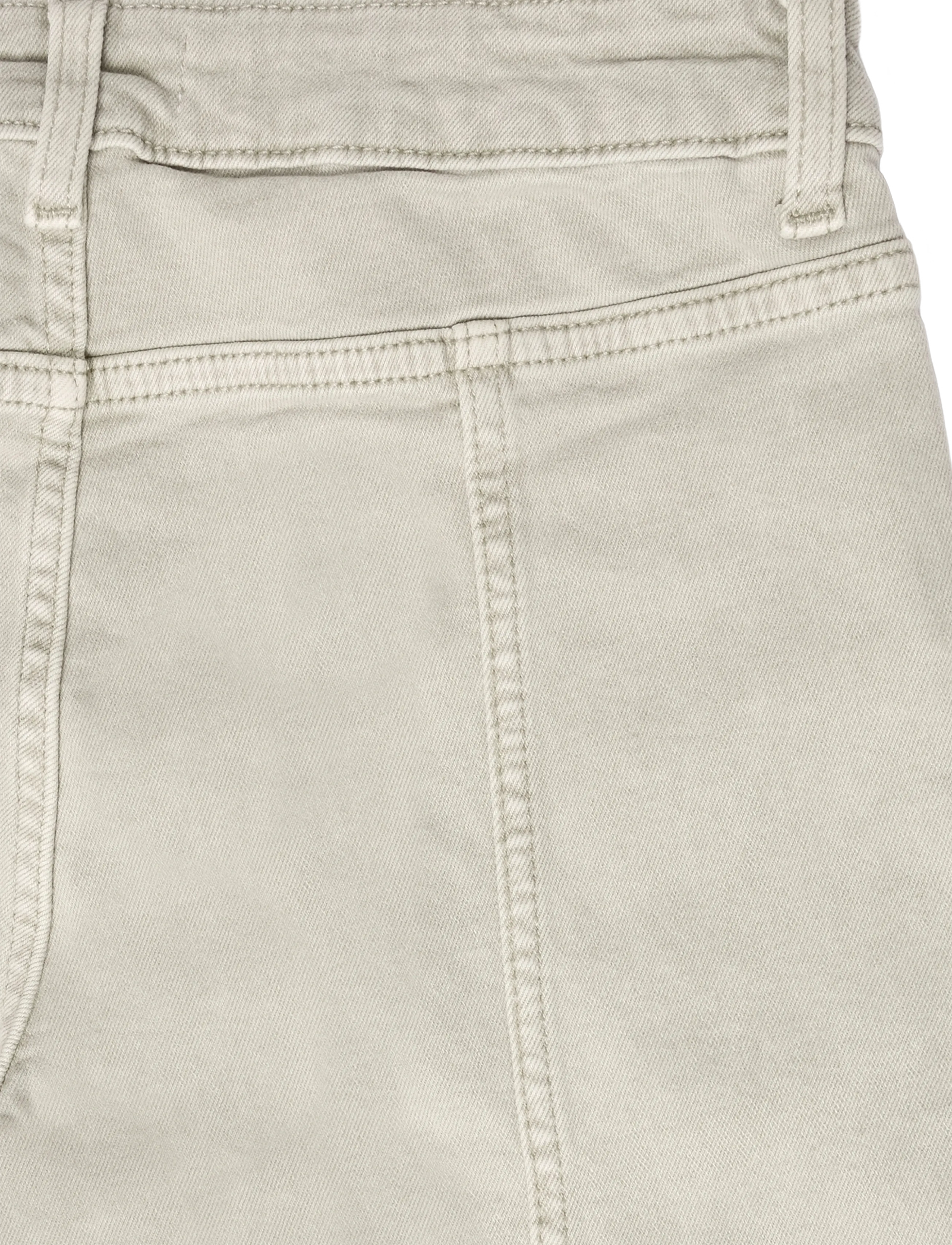 Mango Teen - Wide-leg jeans with decorative stitching - brede jeans - beige - khaki - 3