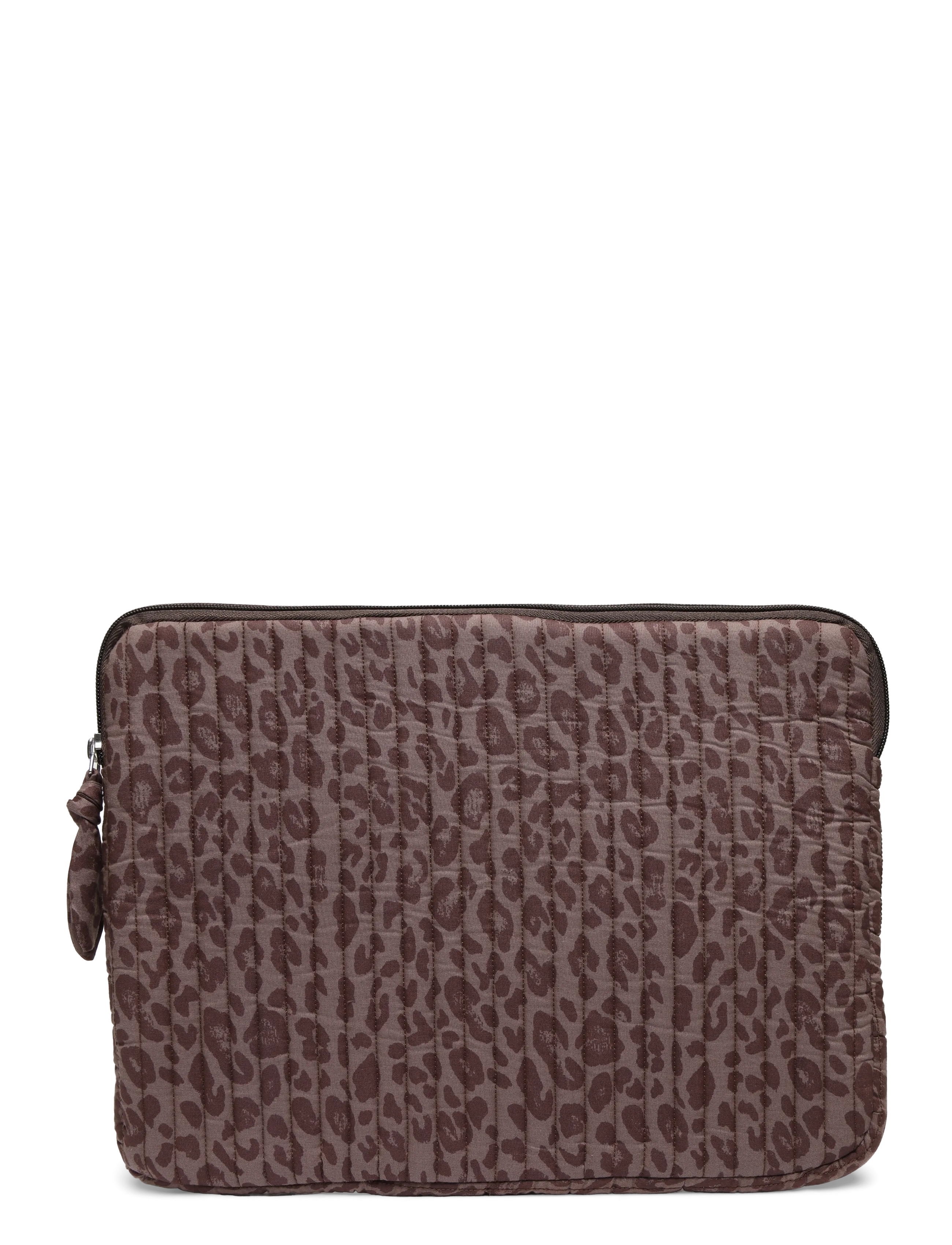Mango Teen Padded printed laptop case - Accessories - BROWN / brown