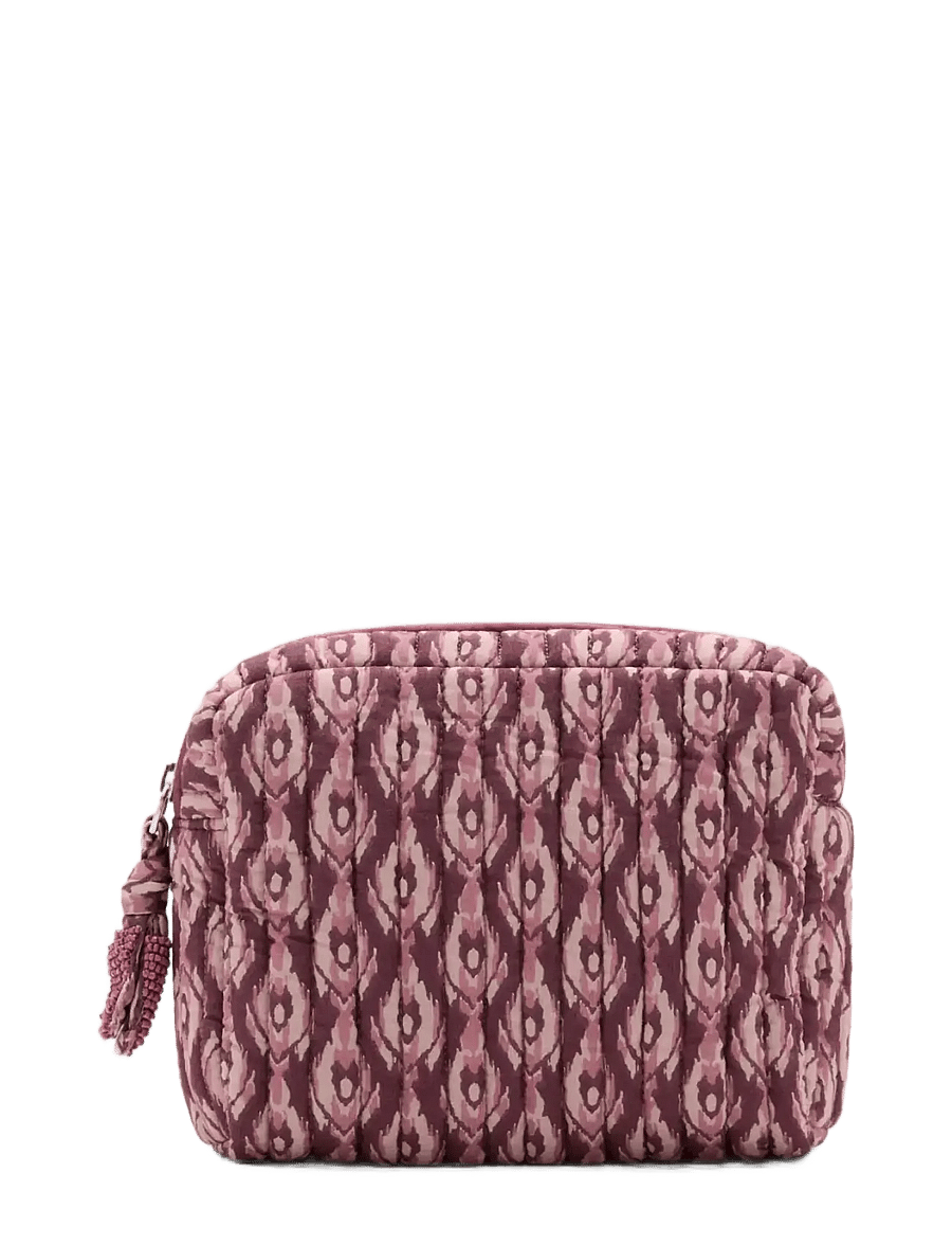 Mango Teen - Printed cotton toiletry bag - bada - pink - 0
