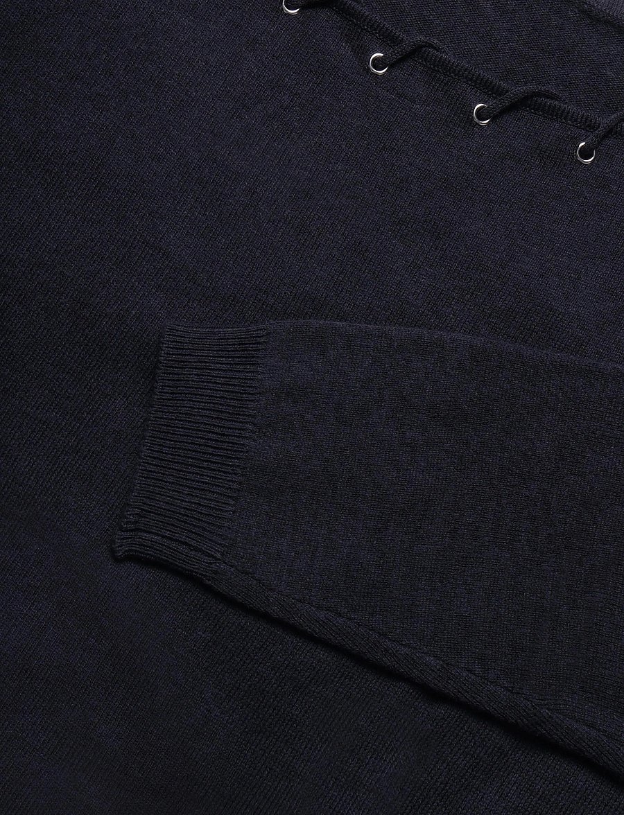 Mango Teen - Knitted jumper with neck detail - trøjer - charcoal - 2