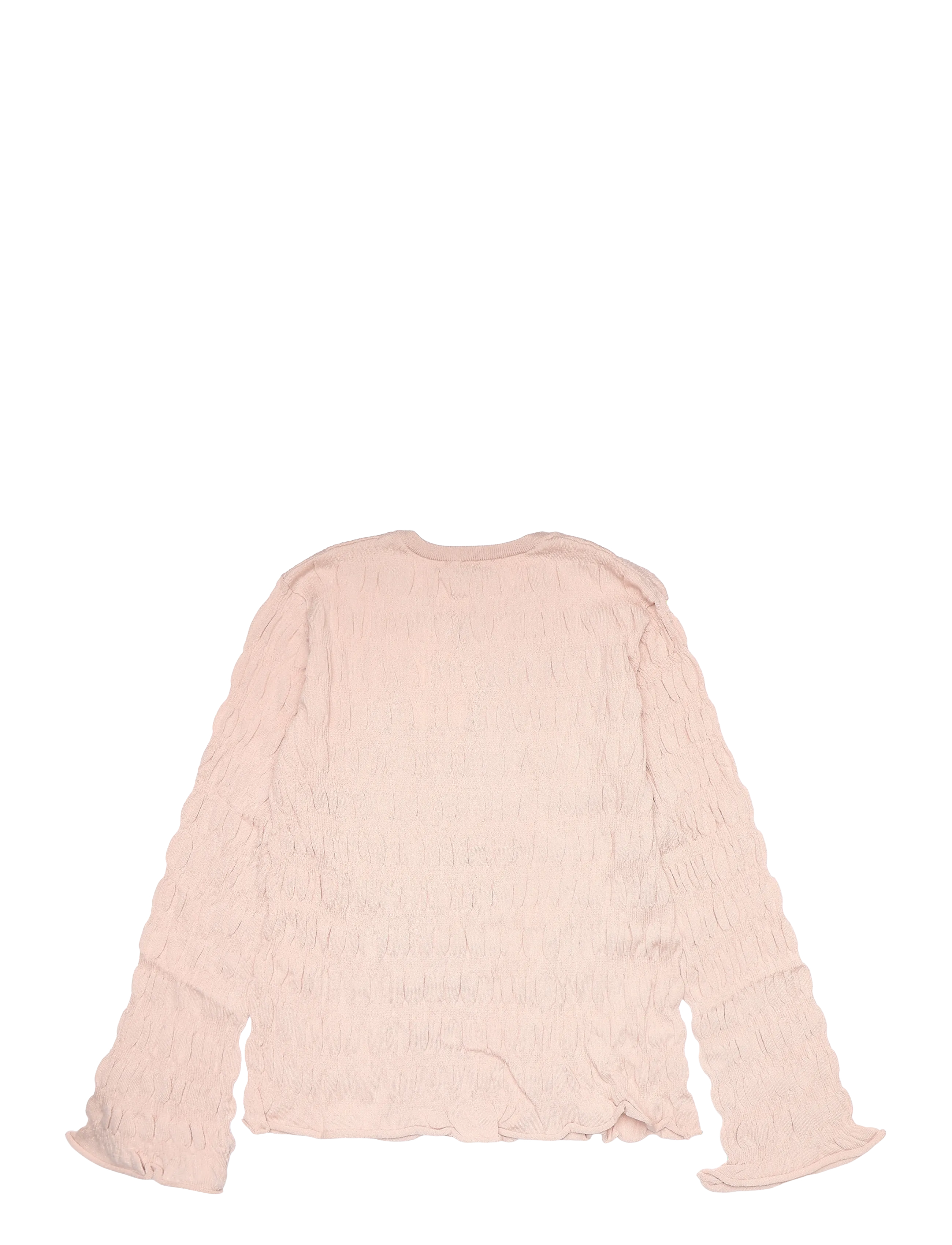 Mango Teen - Ruched fine-knit sweater - trøjer - lt-pastel pink - 1
