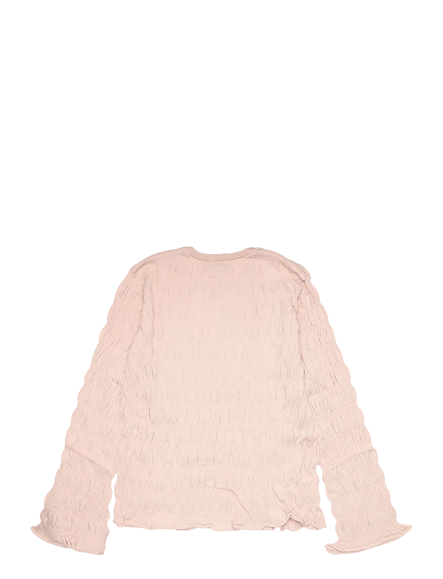 Mango Teen - Ruched fine-knit sweater - trøjer - lt-pastel pink - 1