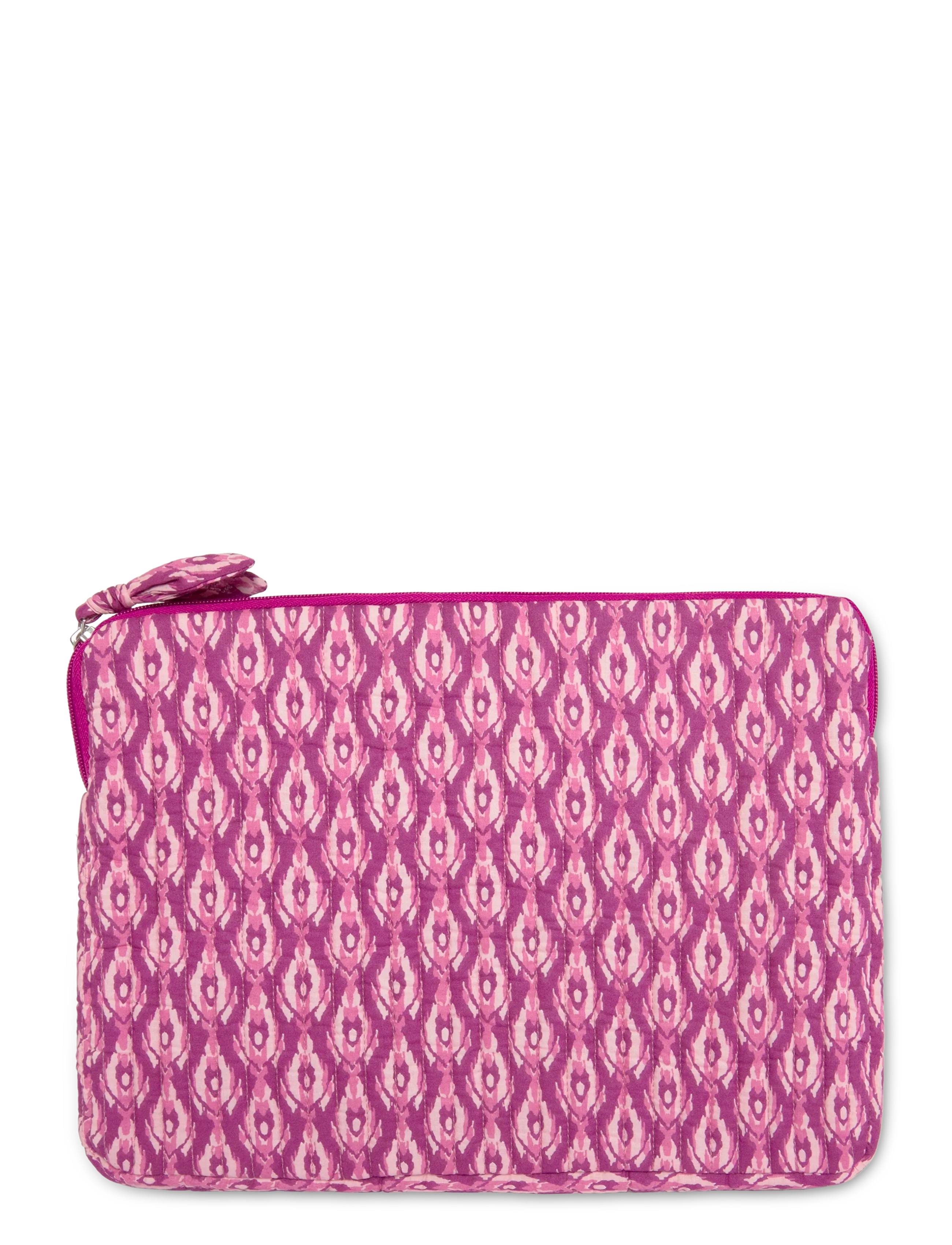 Mango Teen Padded printed laptop case - Accessories - PINK / pink/rose