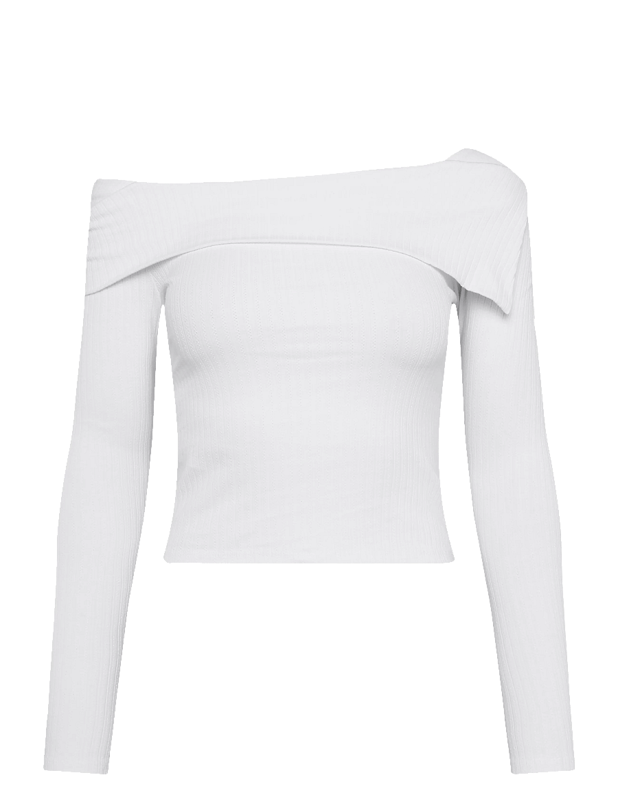 Mango Teen - Cotton turtle neck sweatshirt - stickade tröjor - natural white - 1
