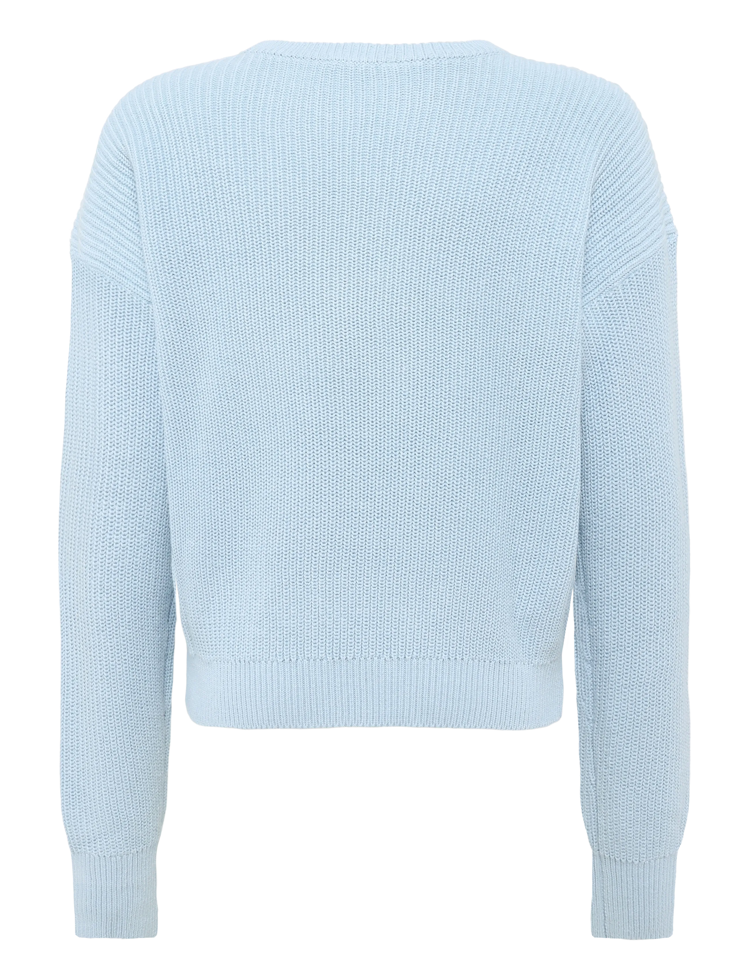Mango Teen - Cotton jersey with eyelet detail - stickade tröjor - lt-pastel blue - 2