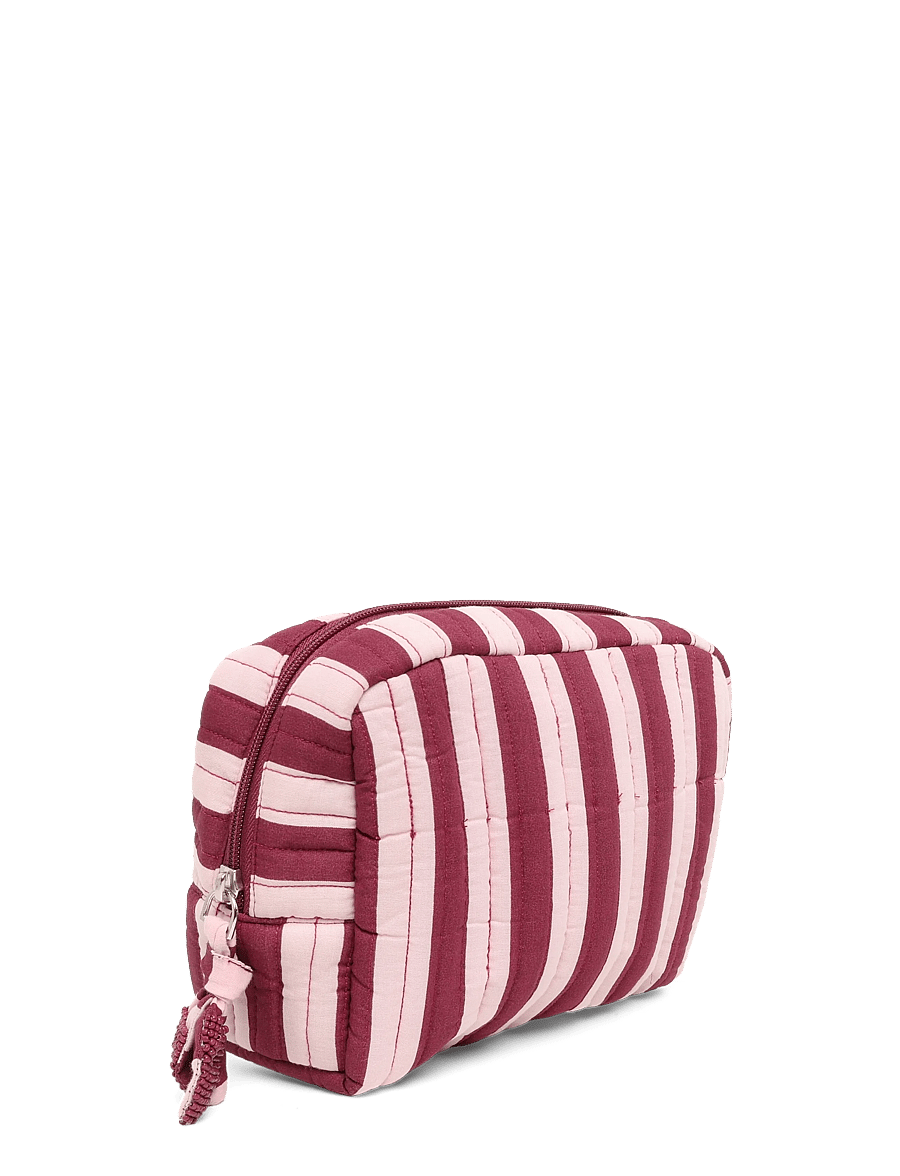 Mango Teen - Stripe-print toiletry bag - bad - pink - 2