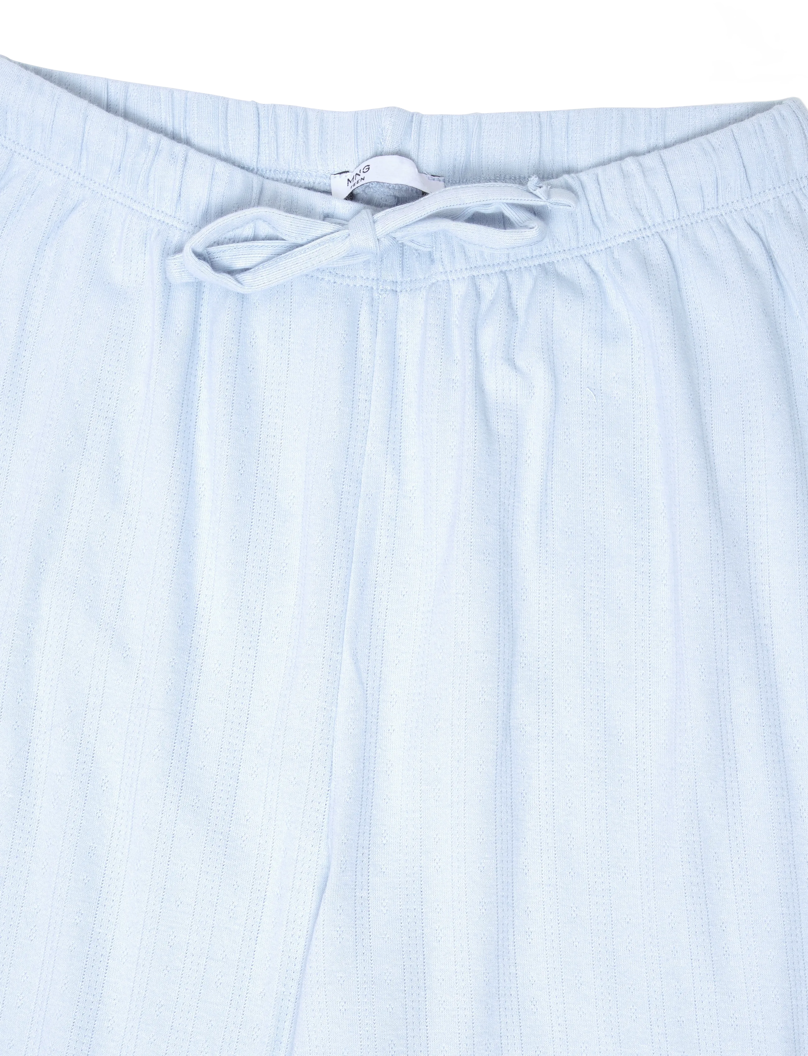 Mango Teen - Complete cotton pyjamas with piping - pyjamassæt - turquoise - aqua - 3