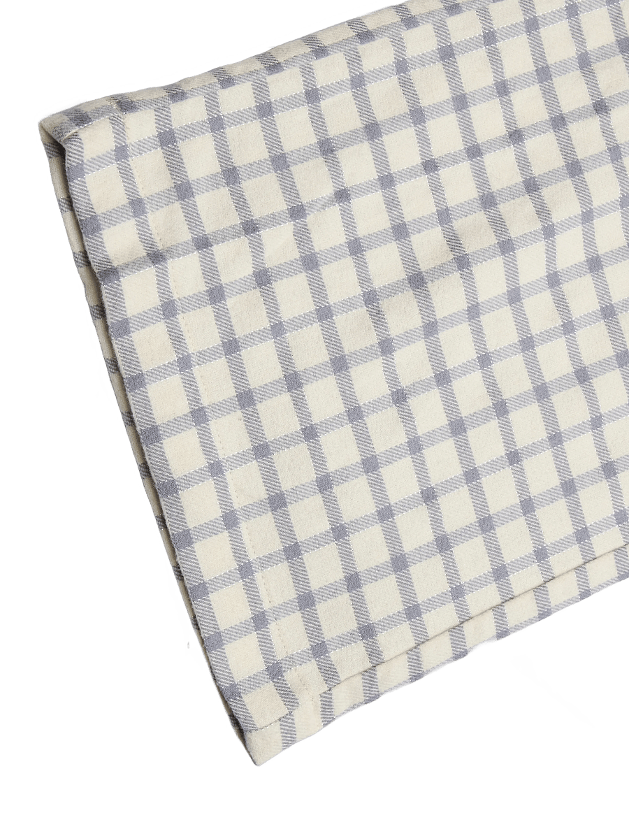 Mango Teen - Cotton checked pyjamas with piping detail - pyjamassæt - natural white - 5