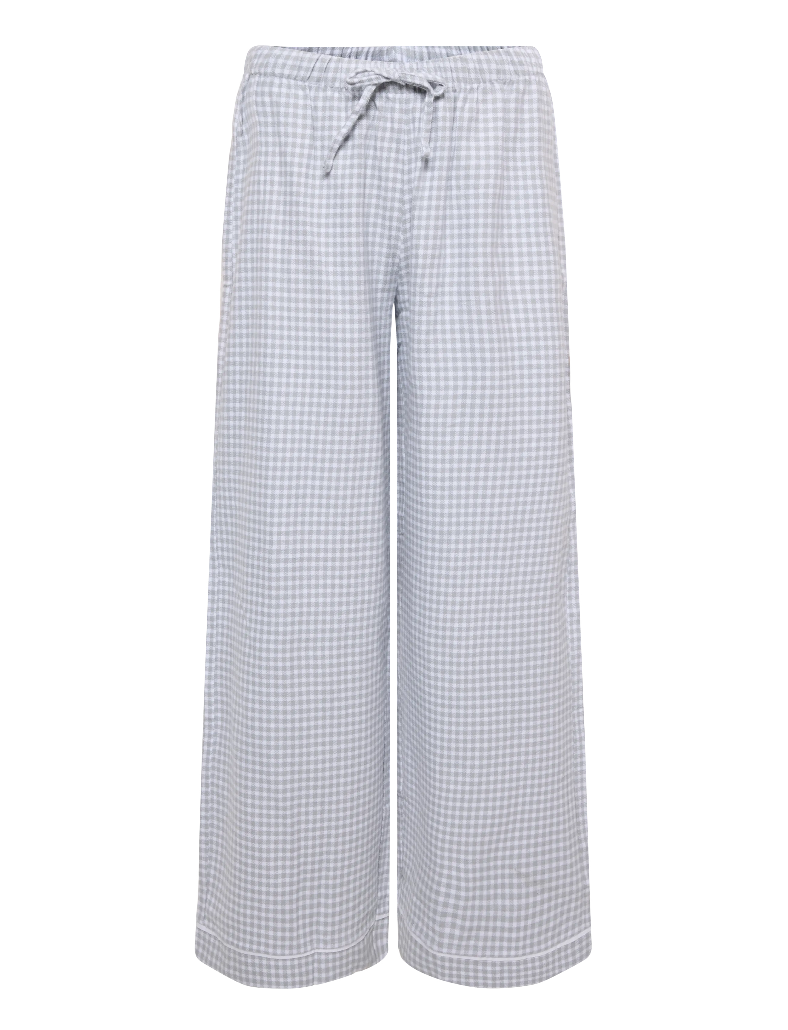 Mango Teen - Full cotton check pyjamas - pyjamassæt - lt pastel grey - 3