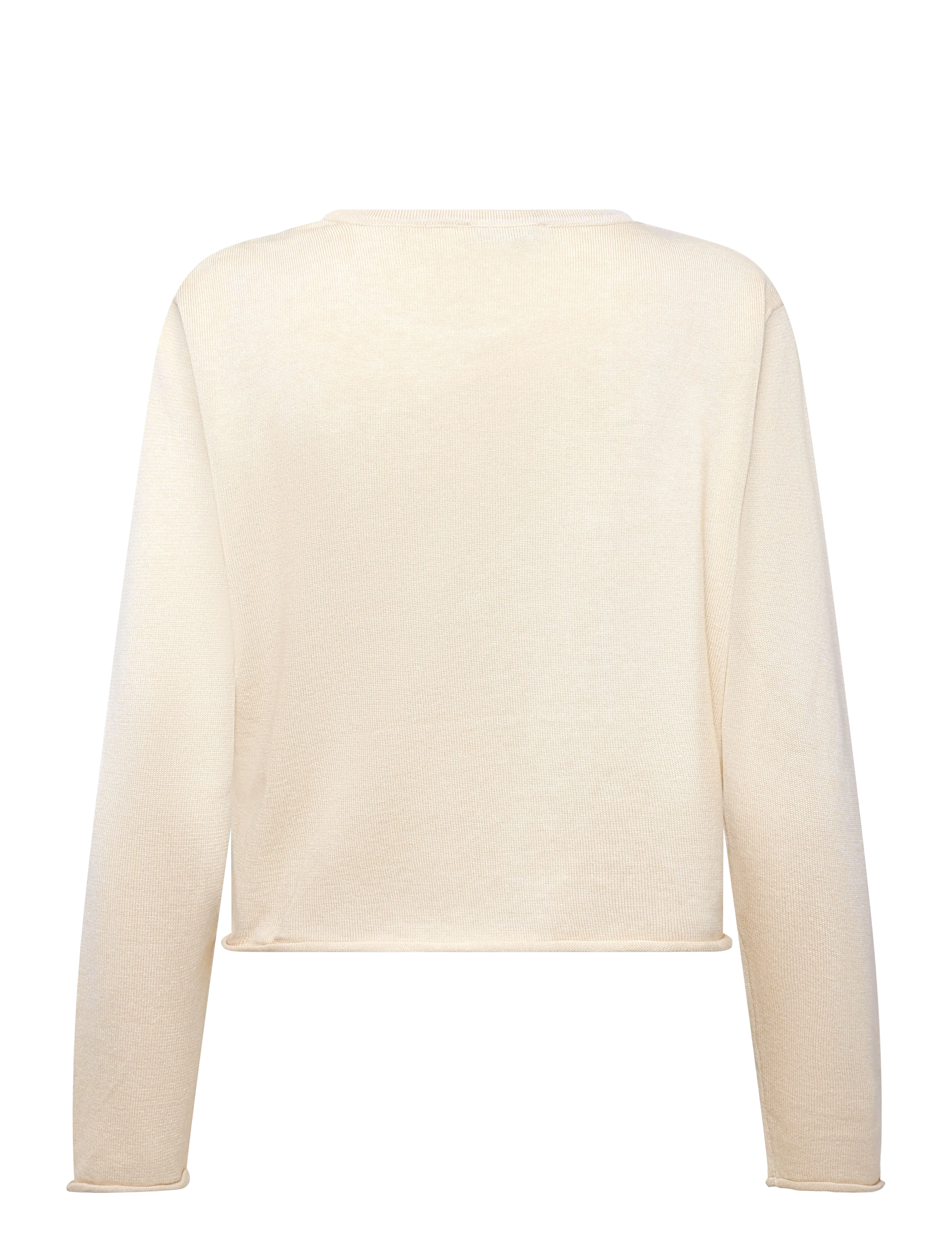 Mango Teen - Knit cardigan with opening detail - cardigans - lt pastel brown - 2