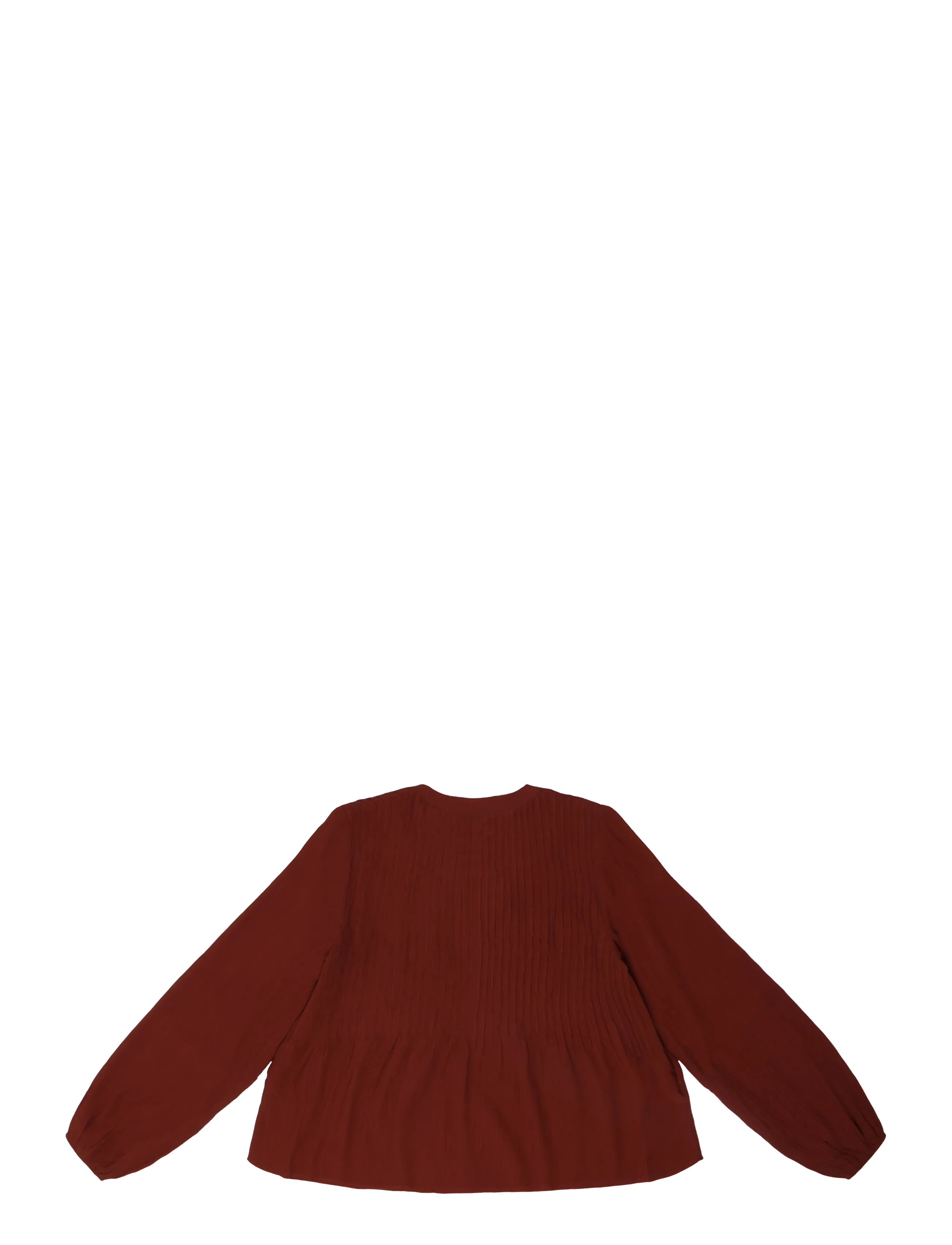 Mango Teen - Chiffon blouse with tie details - blusar & tunikor - medium orange - 1