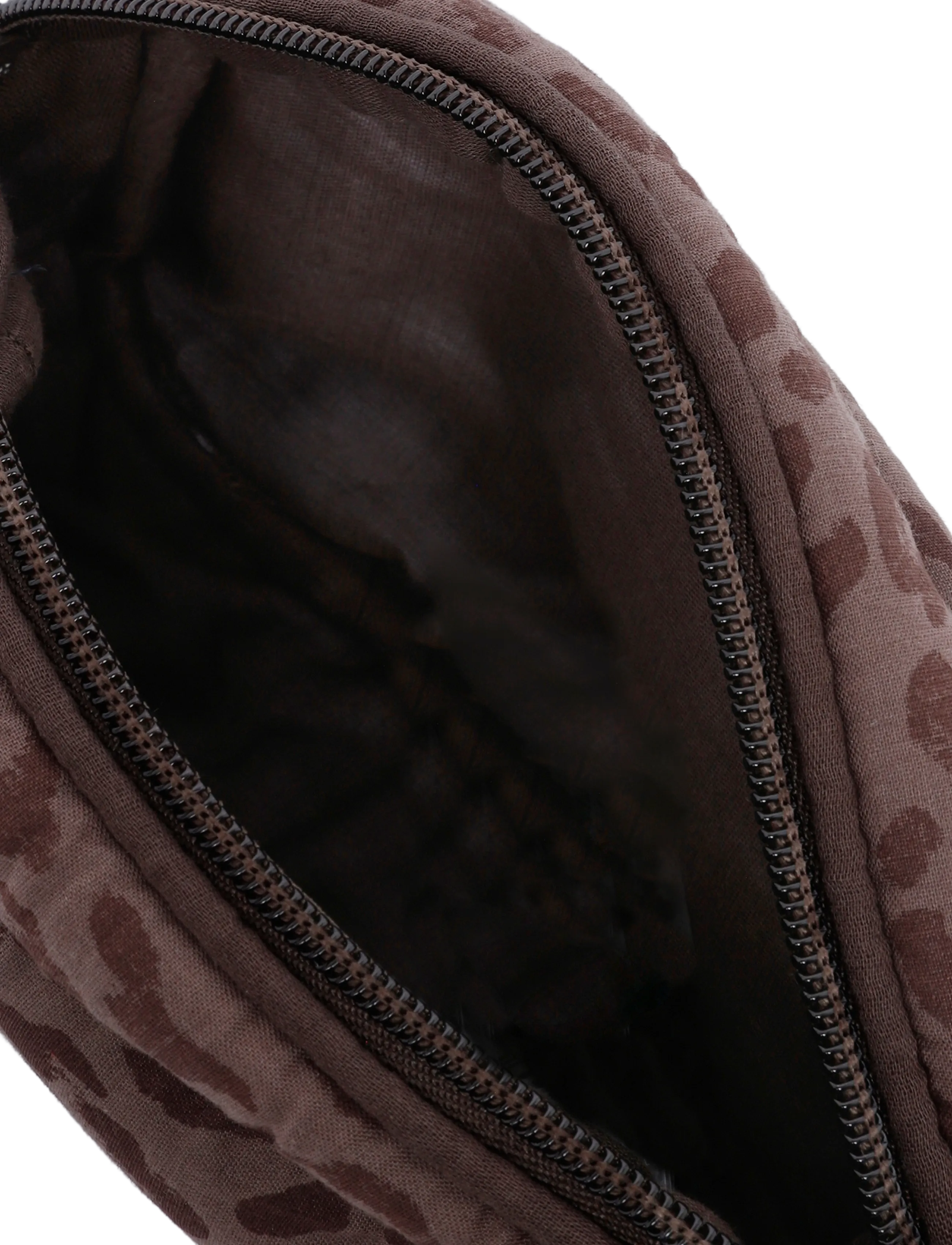 Mango Teen - Cotton wash bag with animal print - bad - brown - 3