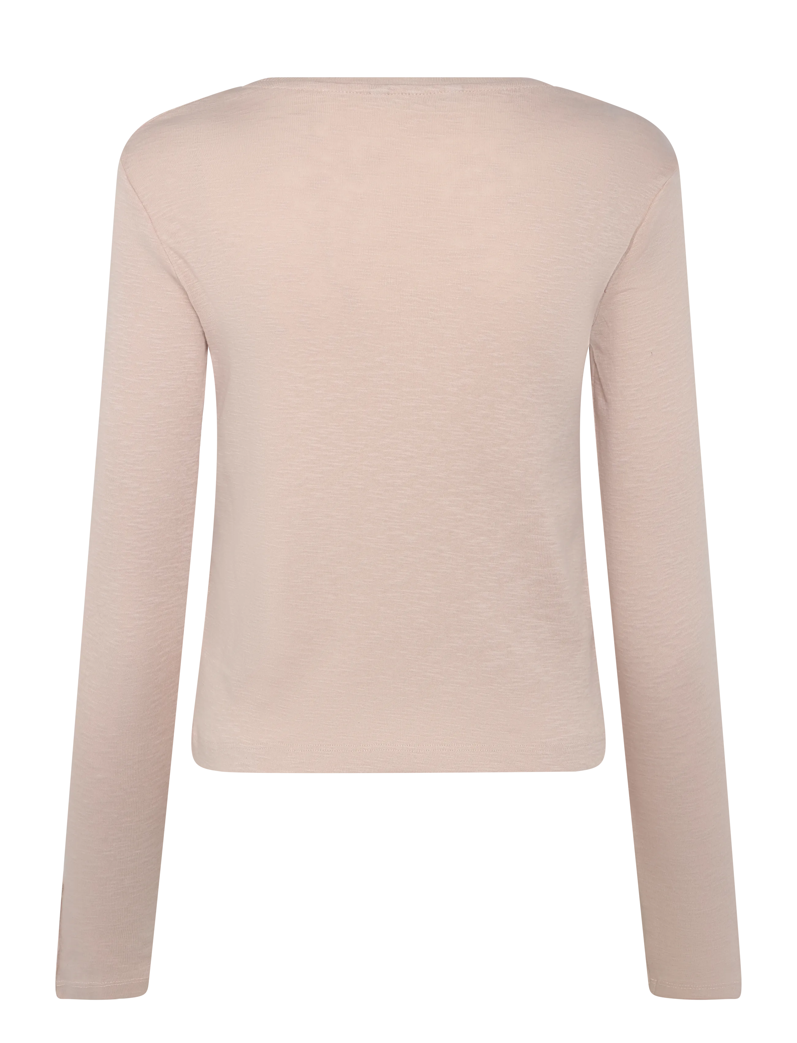 Mango Teen - Long-sleeved T-shirt with decorative buttons - langärmelig - lt pastel brown - 2