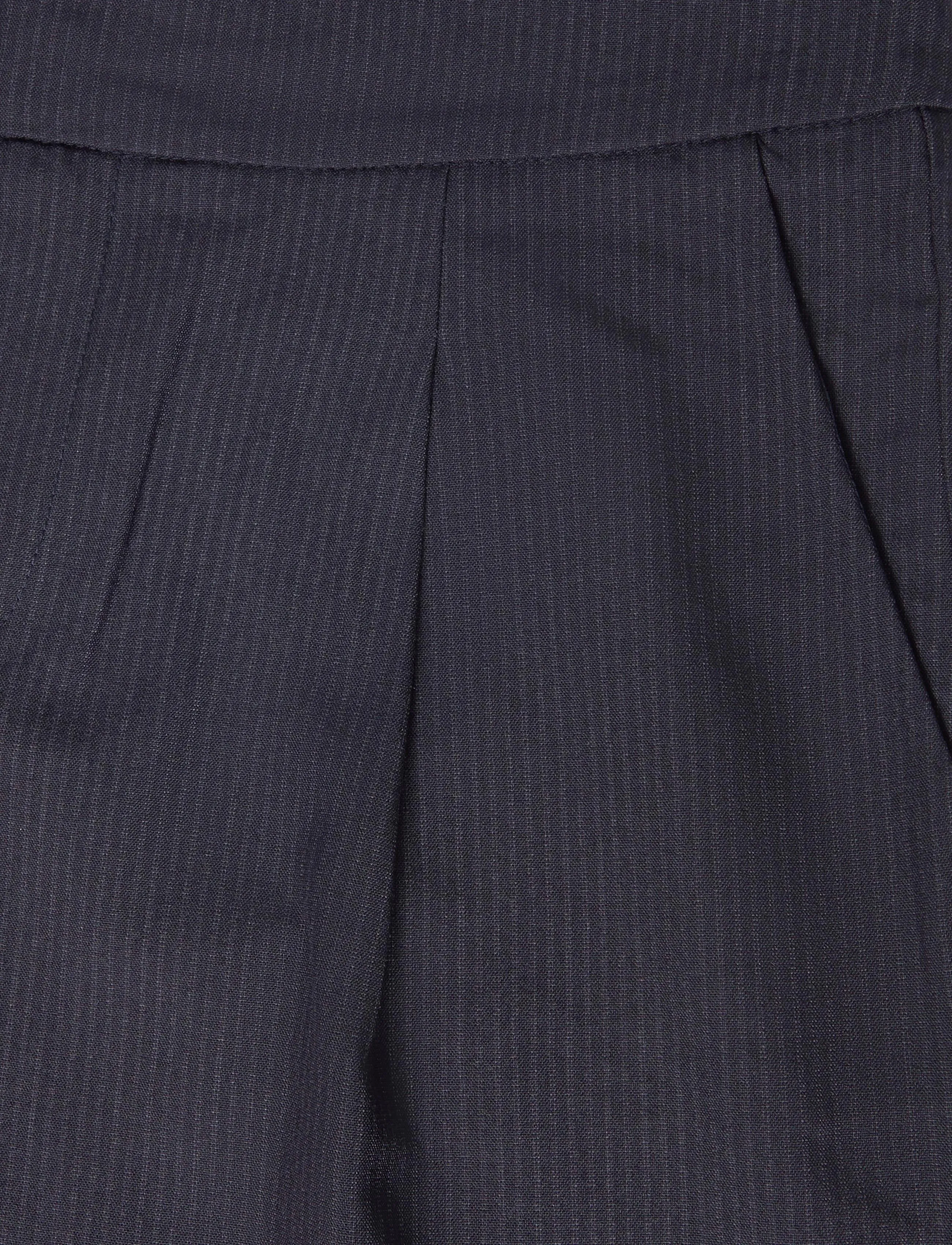 Mango Teen - Pinstripe bandana trousers - bukser - navy - 4