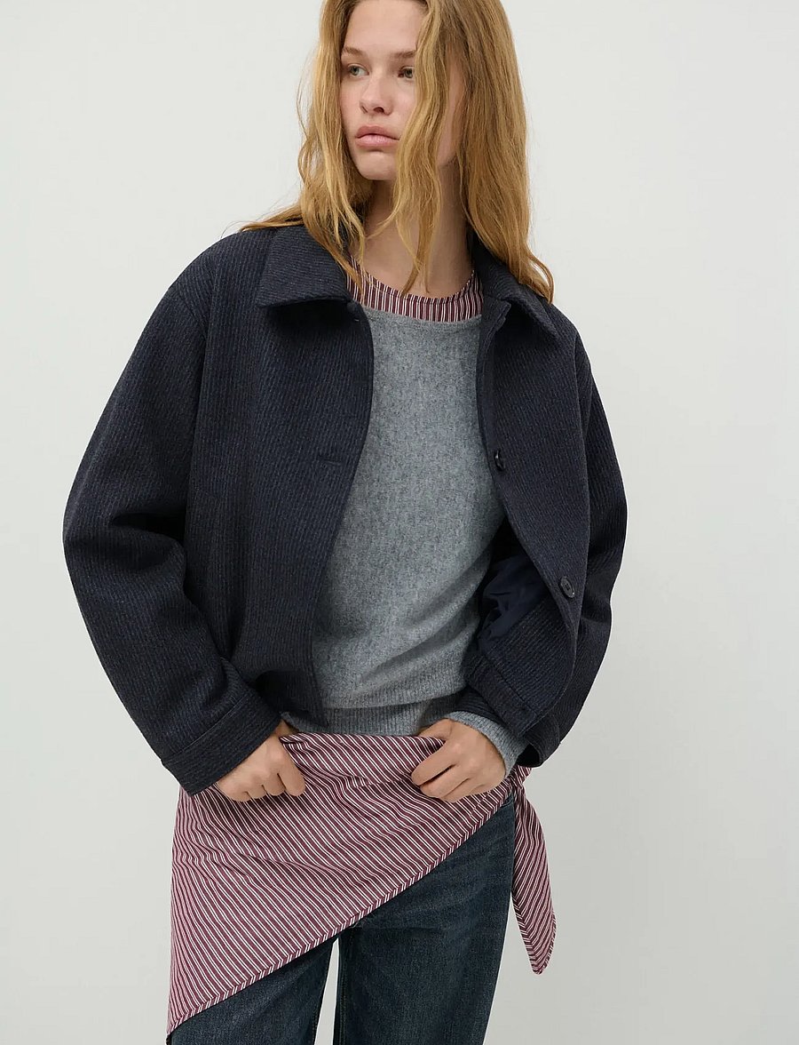 Mango Teen - Bomber jacket - bomberjackor - navy - 0