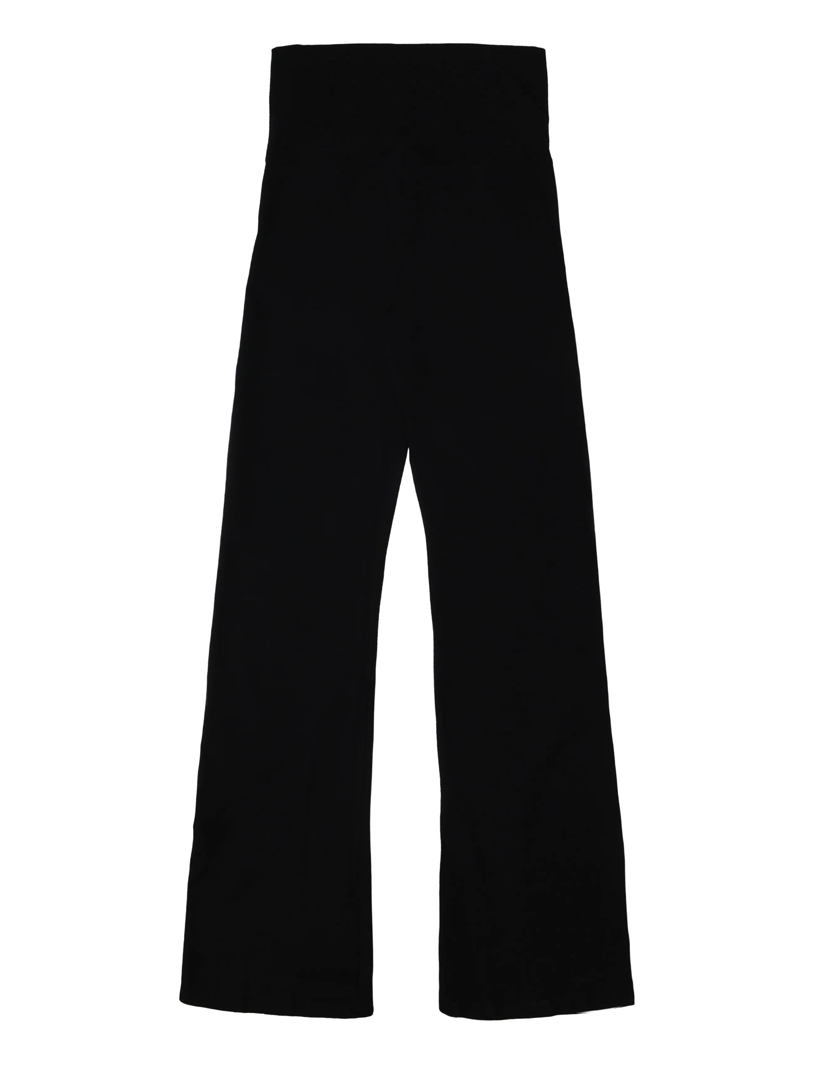 Mango Teen - Fold-over waist leggings - leggings - black - 1