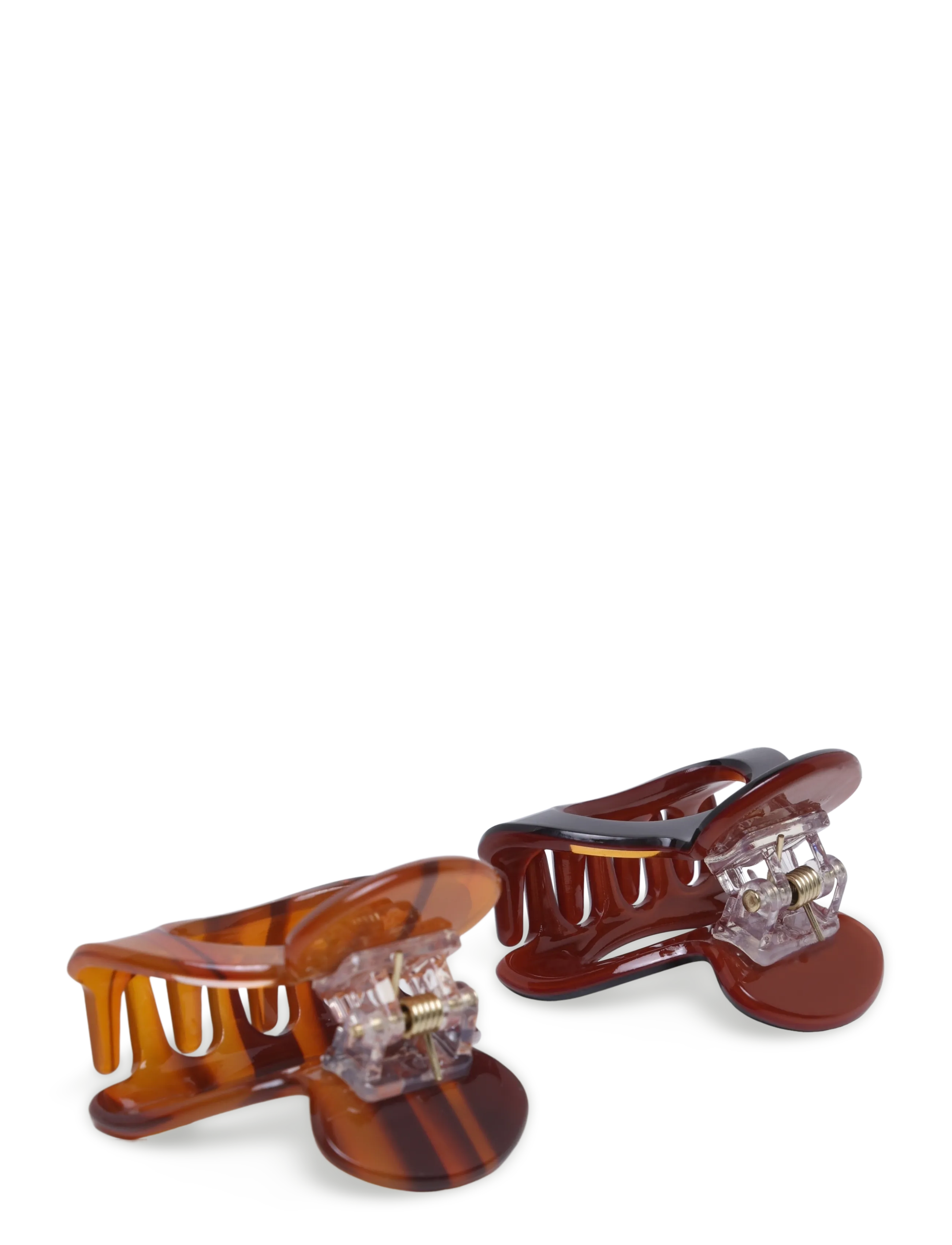Mango Teen - Pack of 2 hair clips - hårspænder - brown - 1