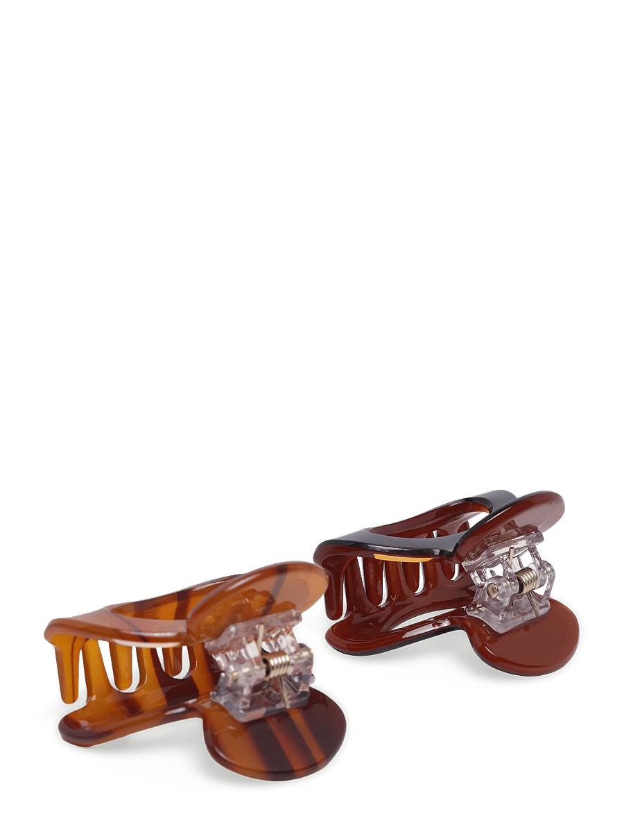Mango Teen - Pack of 2 hair clips - hårspænder - brown - 1