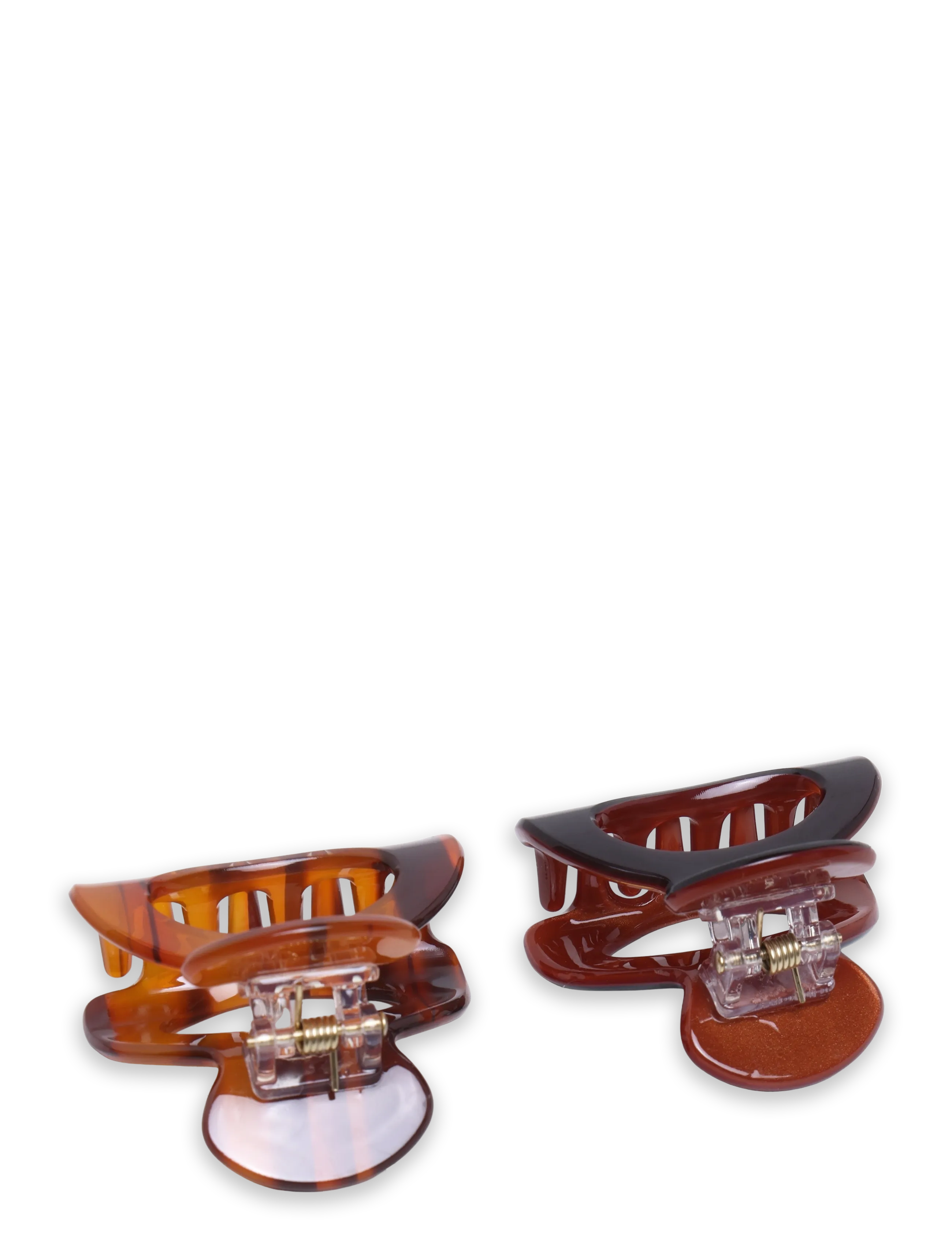 Mango Teen - Pack of 2 hair clips - hårspænder - brown - 2