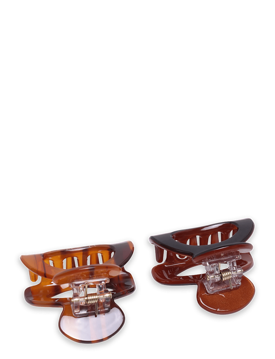Mango Teen - Pack of 2 hair clips - hårspænder - brown - 2