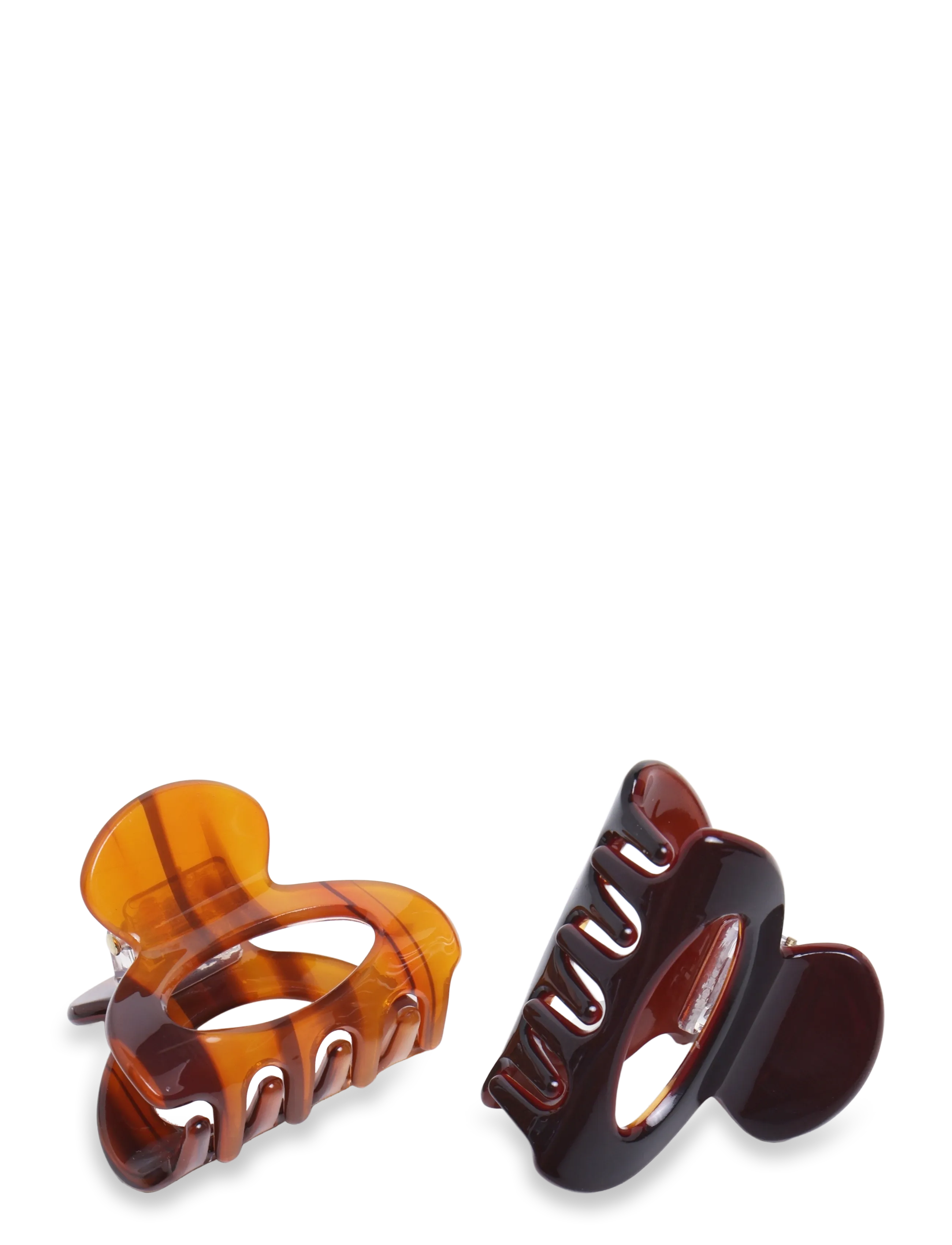 Mango Teen - Pack of 2 hair clips - hårspænder - brown - 3