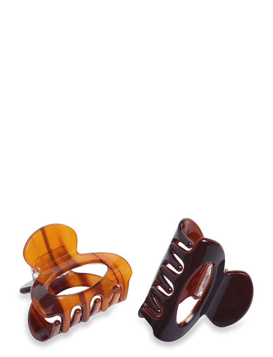 Mango Teen - Pack of 2 hair clips - hårspænder - brown - 3