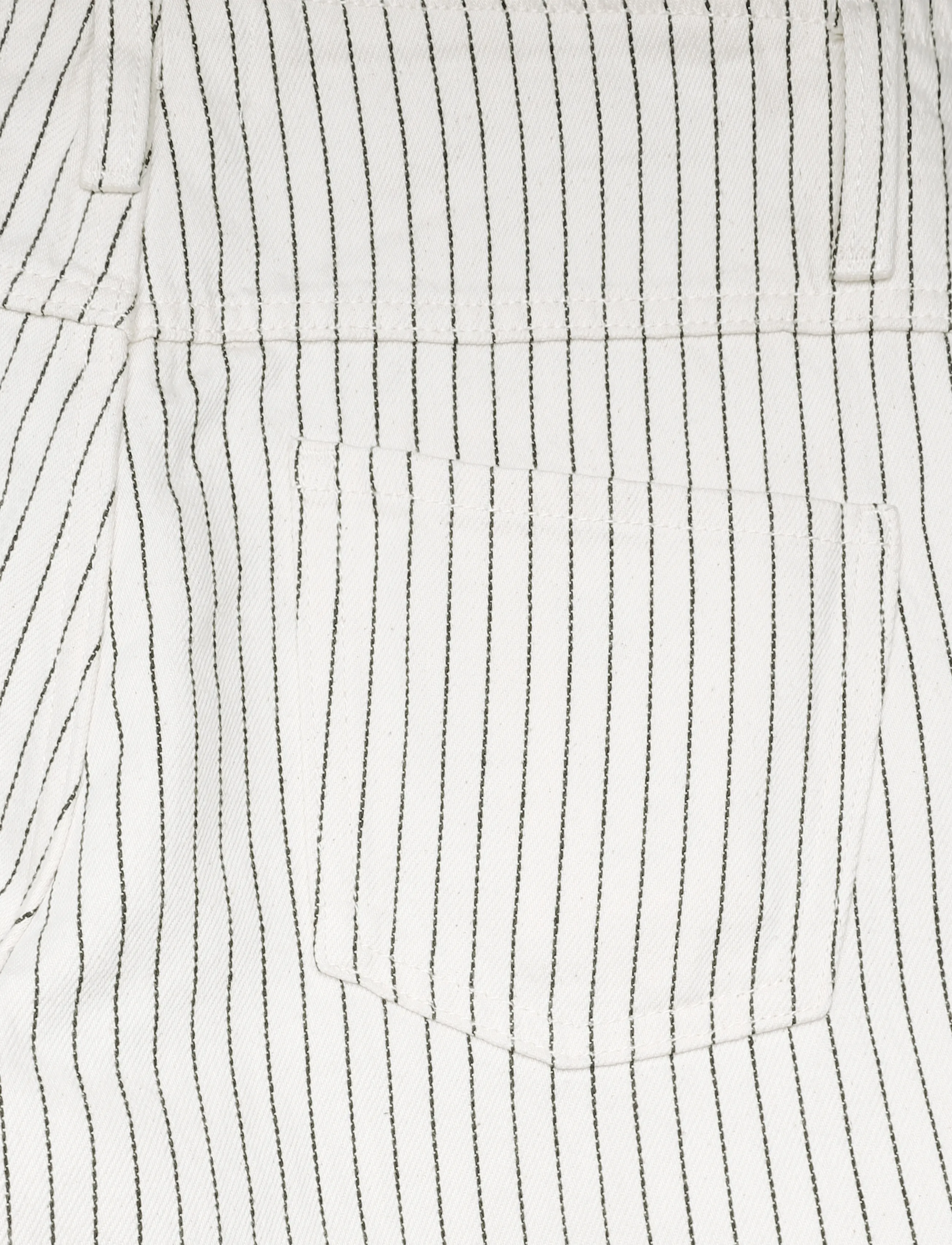Mango Teen - Wide leg striped jeans - brede jeans - light beige - 4