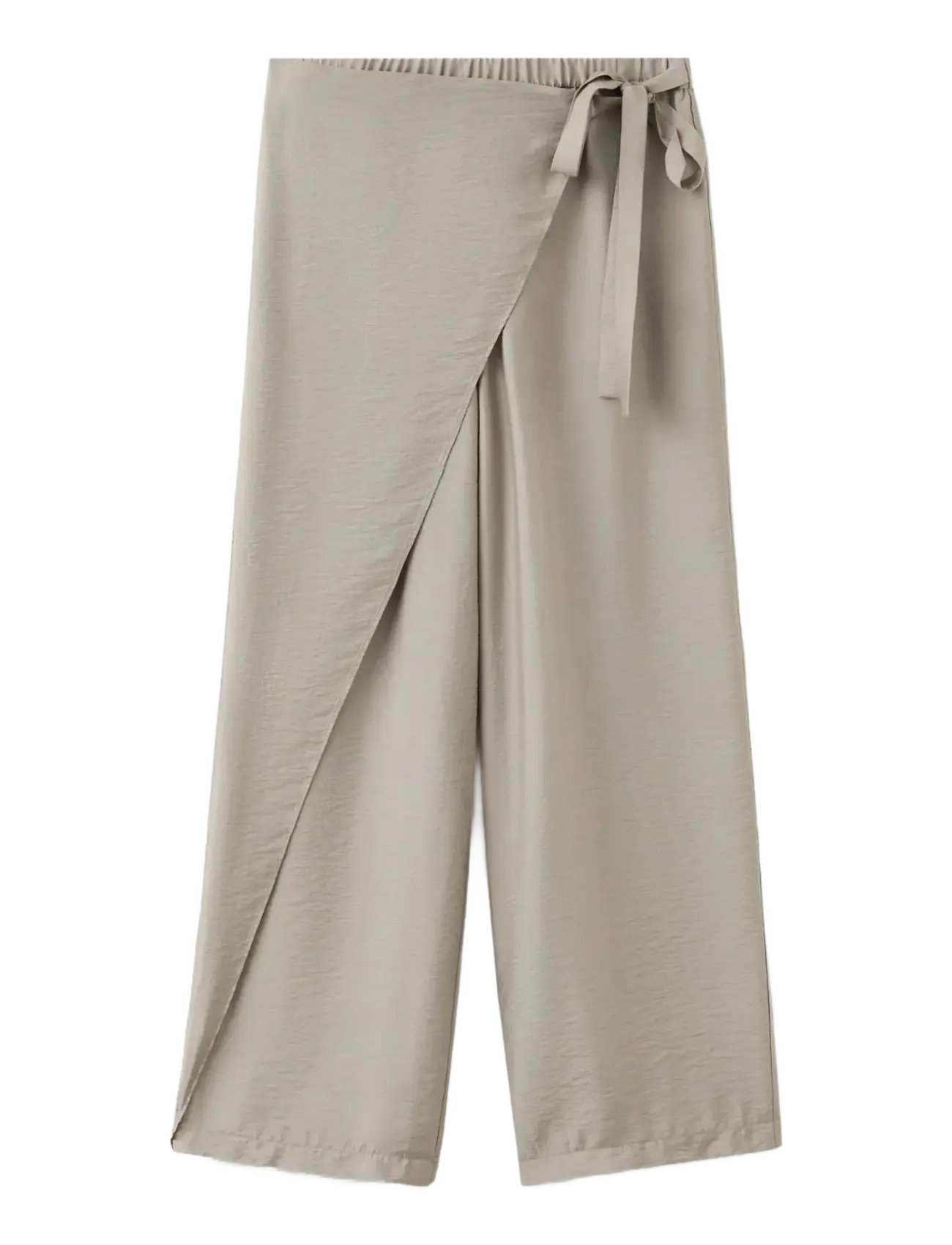 Mango Teen Wide-leg pareo trousers - Kläder - MEDIUM BROWN / brown