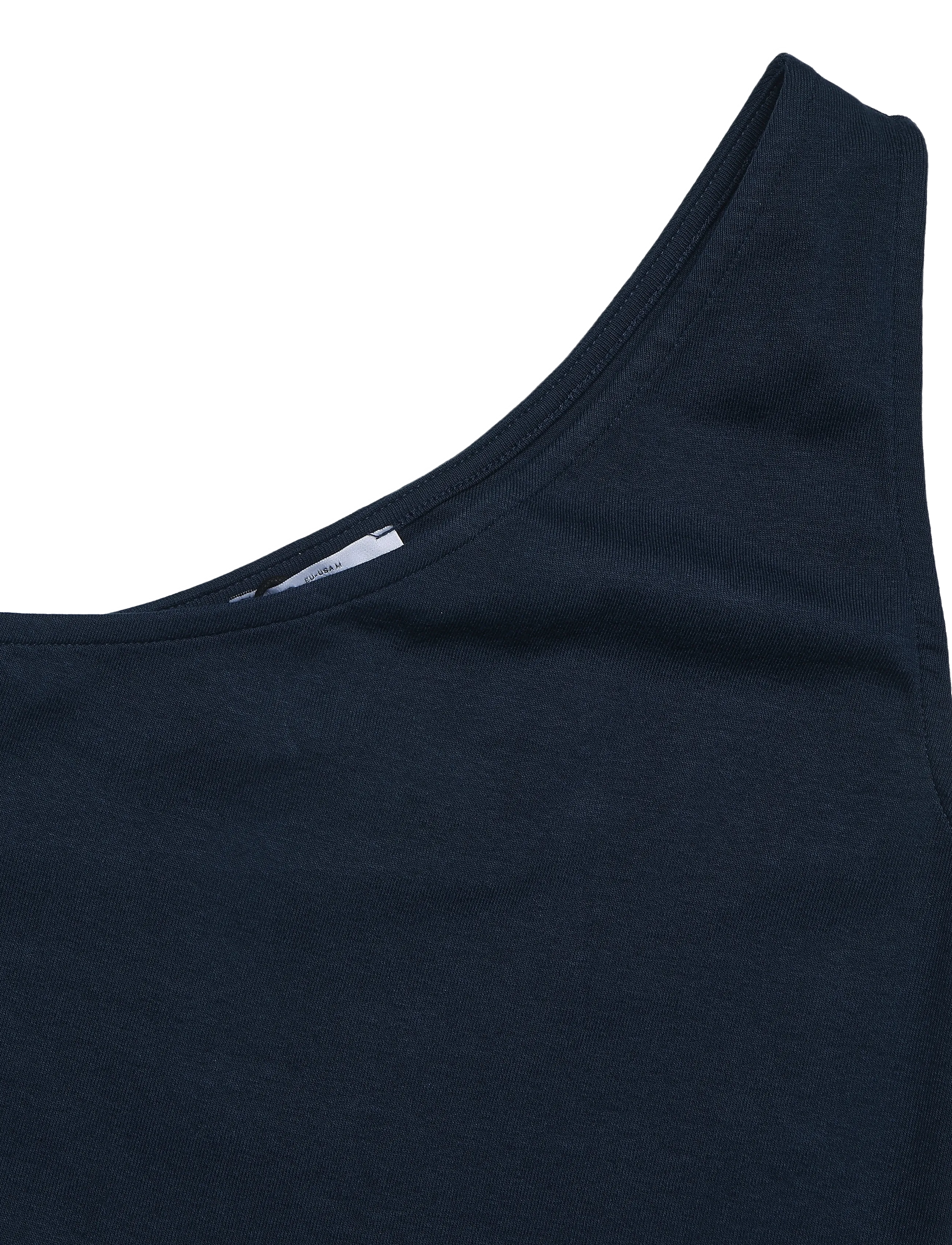 Mango Teen - Asymmetric top with buttons - Ærmeløs undertrøje - navy - 2
