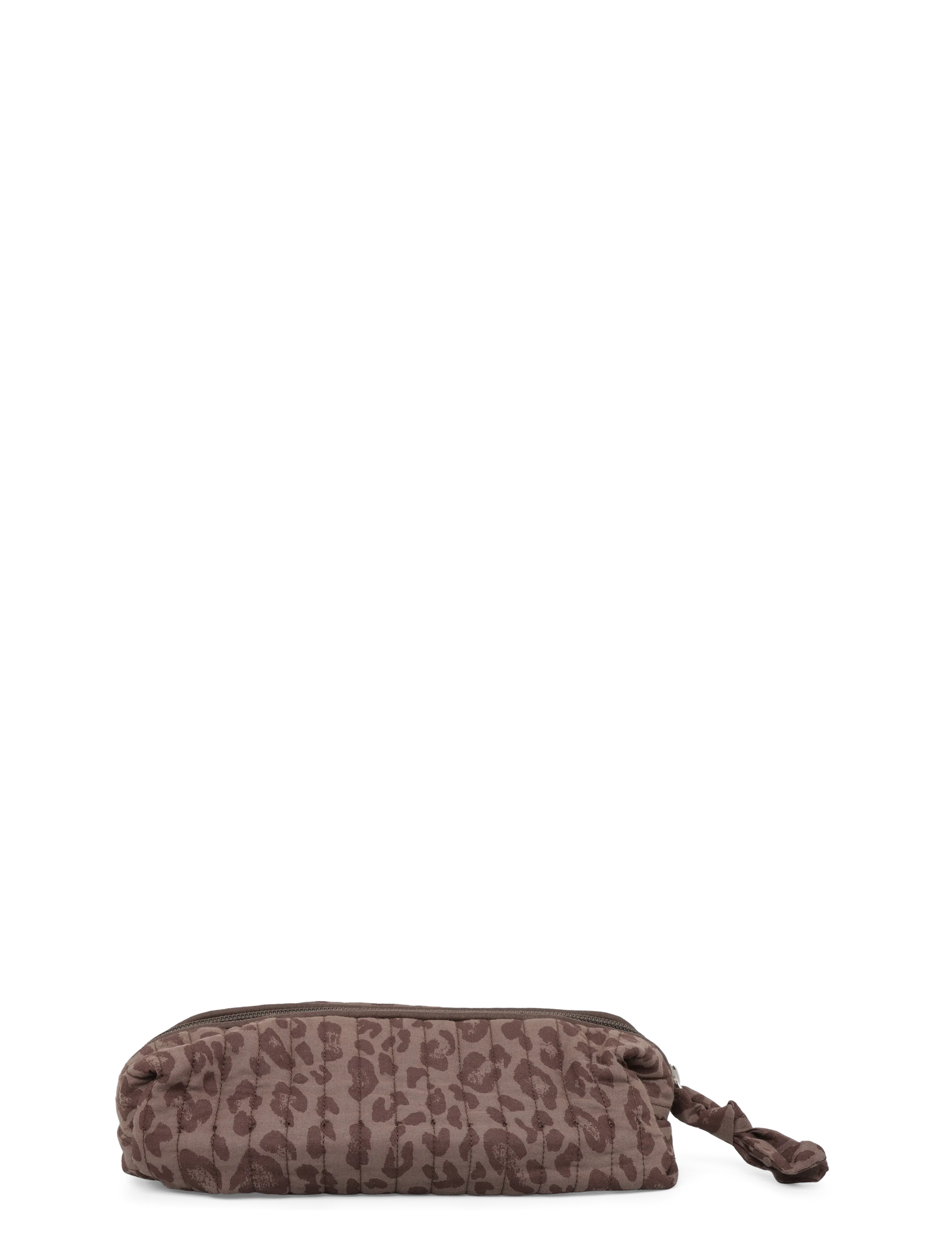 Mango Teen - Leopard printed pencil case - penalhuse - brown - 1