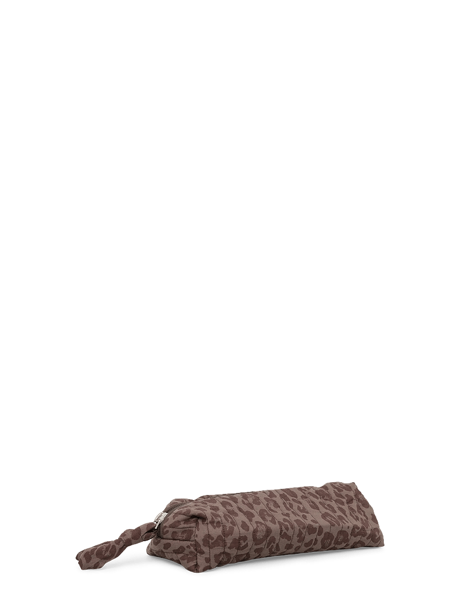 Mango Teen - Leopard printed pencil case - penalhuse - brown - 2