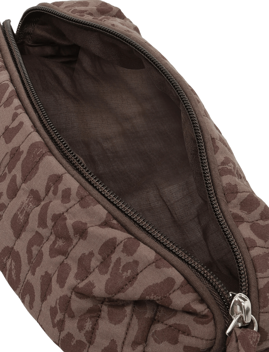 Mango Teen - Leopard printed pencil case - penalhuse - brown - 3