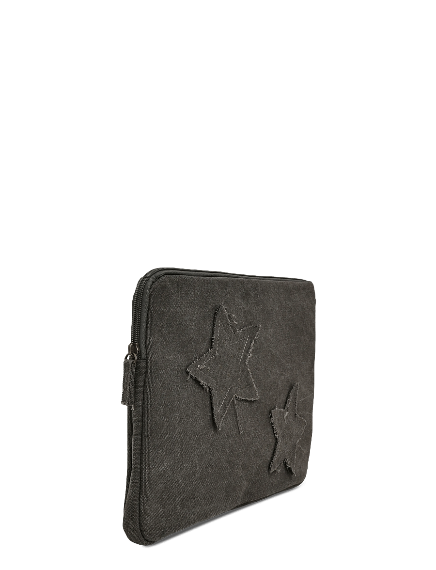 Mango Teen - Canvas laptop case with embroidered stars - laptop- og tabletcovers - lt pastel grey - 2