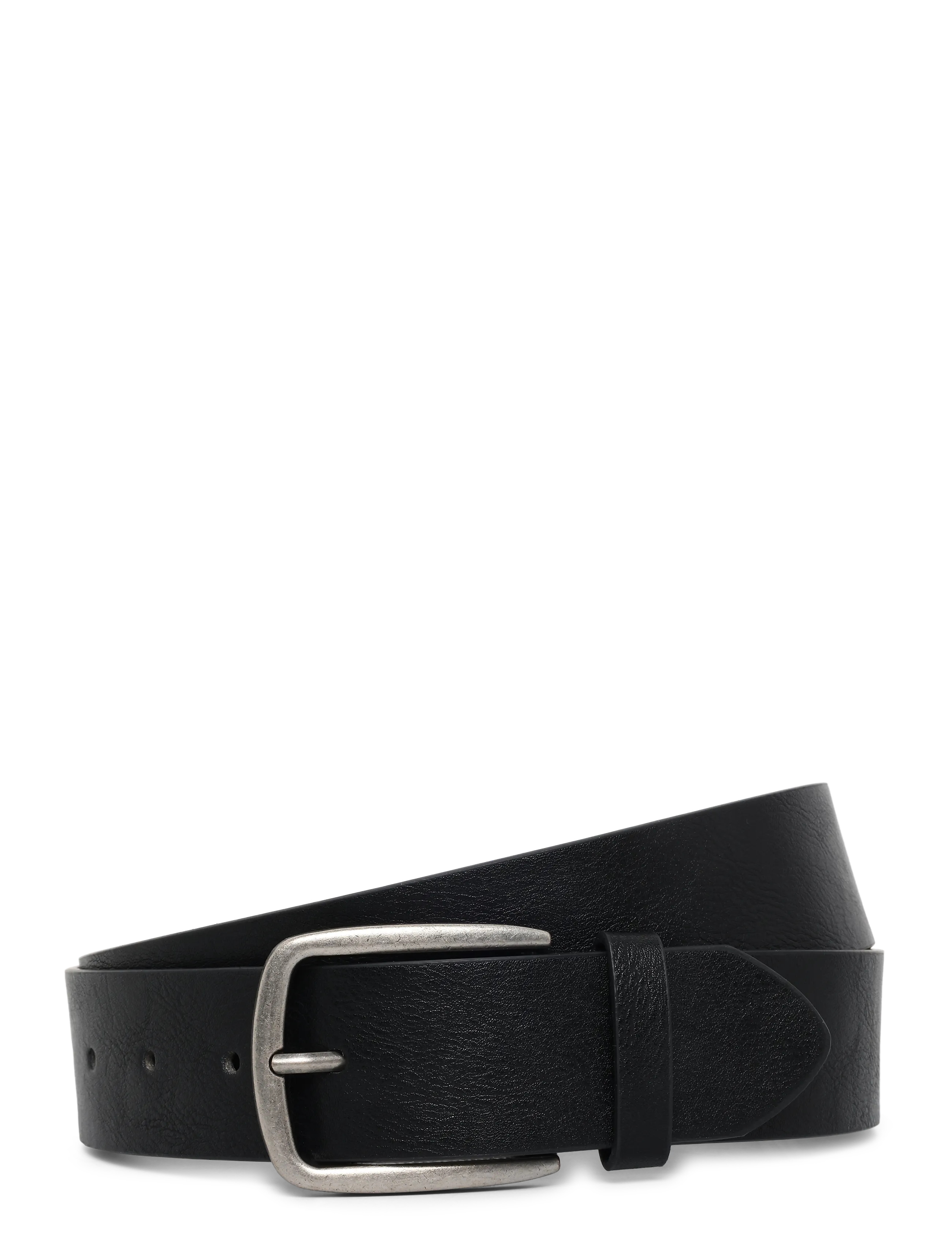 Mango Teen Square buckle belt - Accessories - BLACK / black