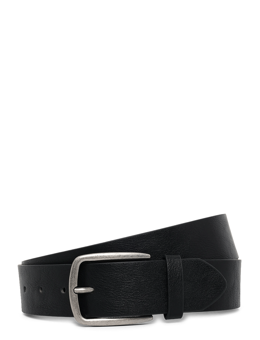Mango Teen - Square buckle belt - bælter - black - 0