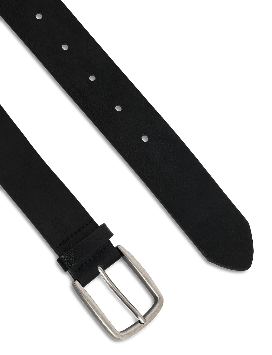 Mango Teen - Square buckle belt - bælter - black - 1