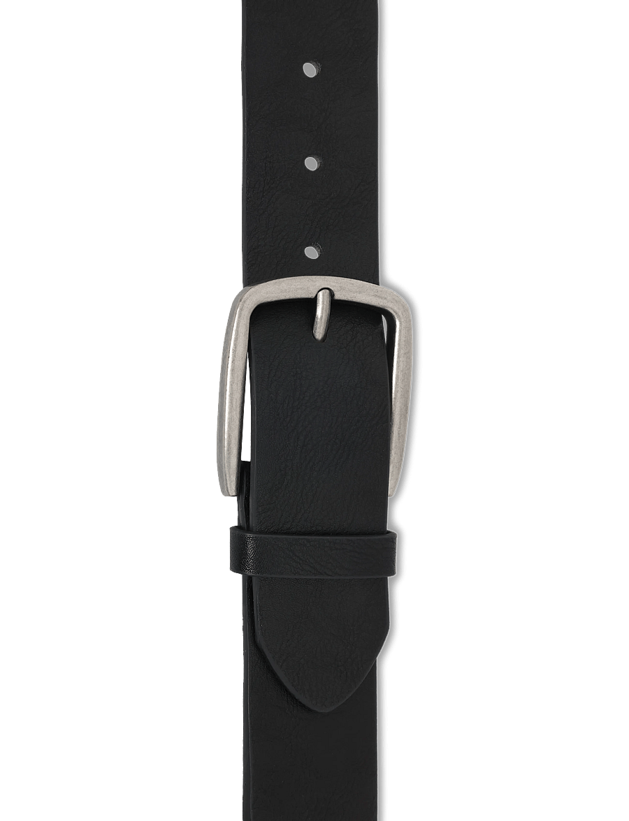 Mango Teen - Square buckle belt - bælter - black - 2