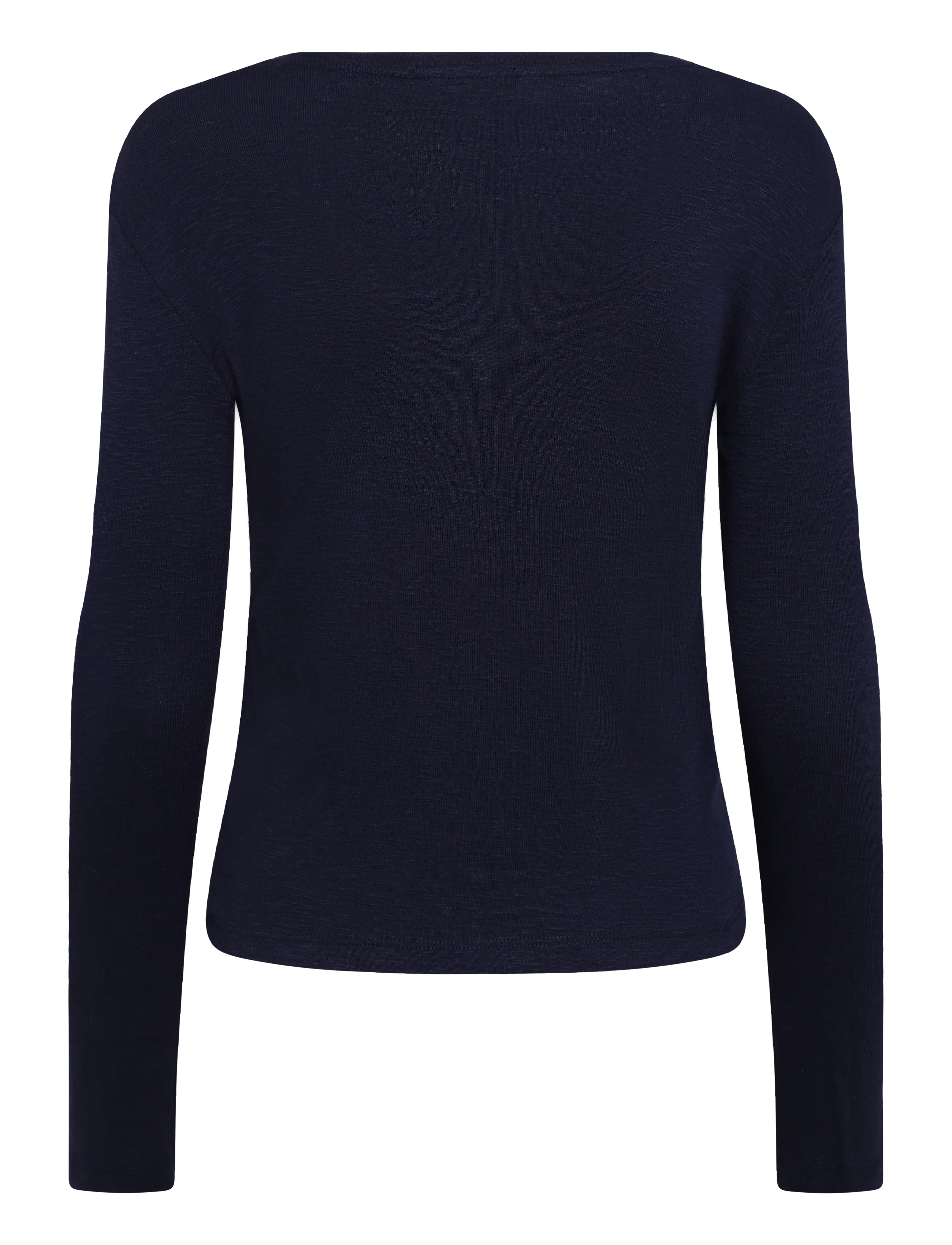 Mango Teen - Long-sleeved T-shirt with decorative buttons - langærmede t-shirts - navy - 1
