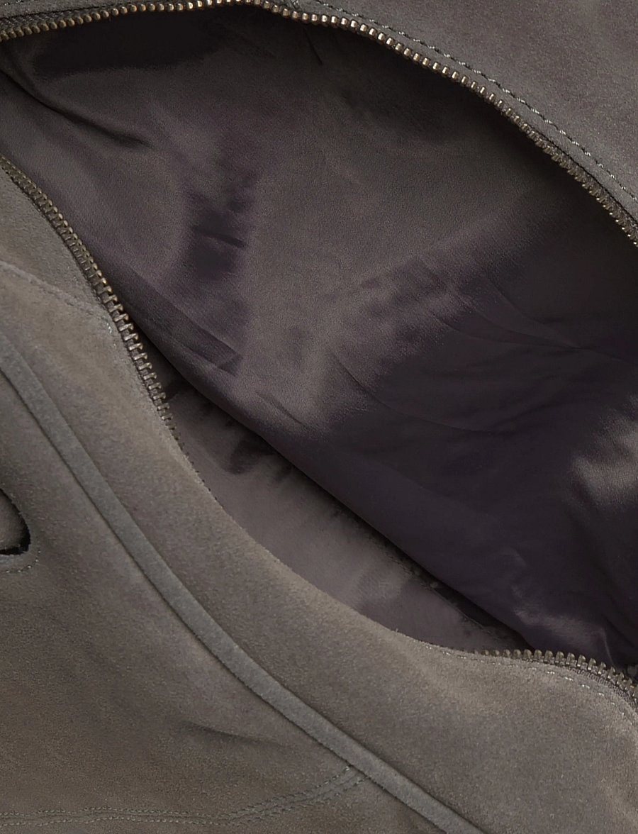 Mango Teen - Leather bowling bag - skuldertasker - grey - 3