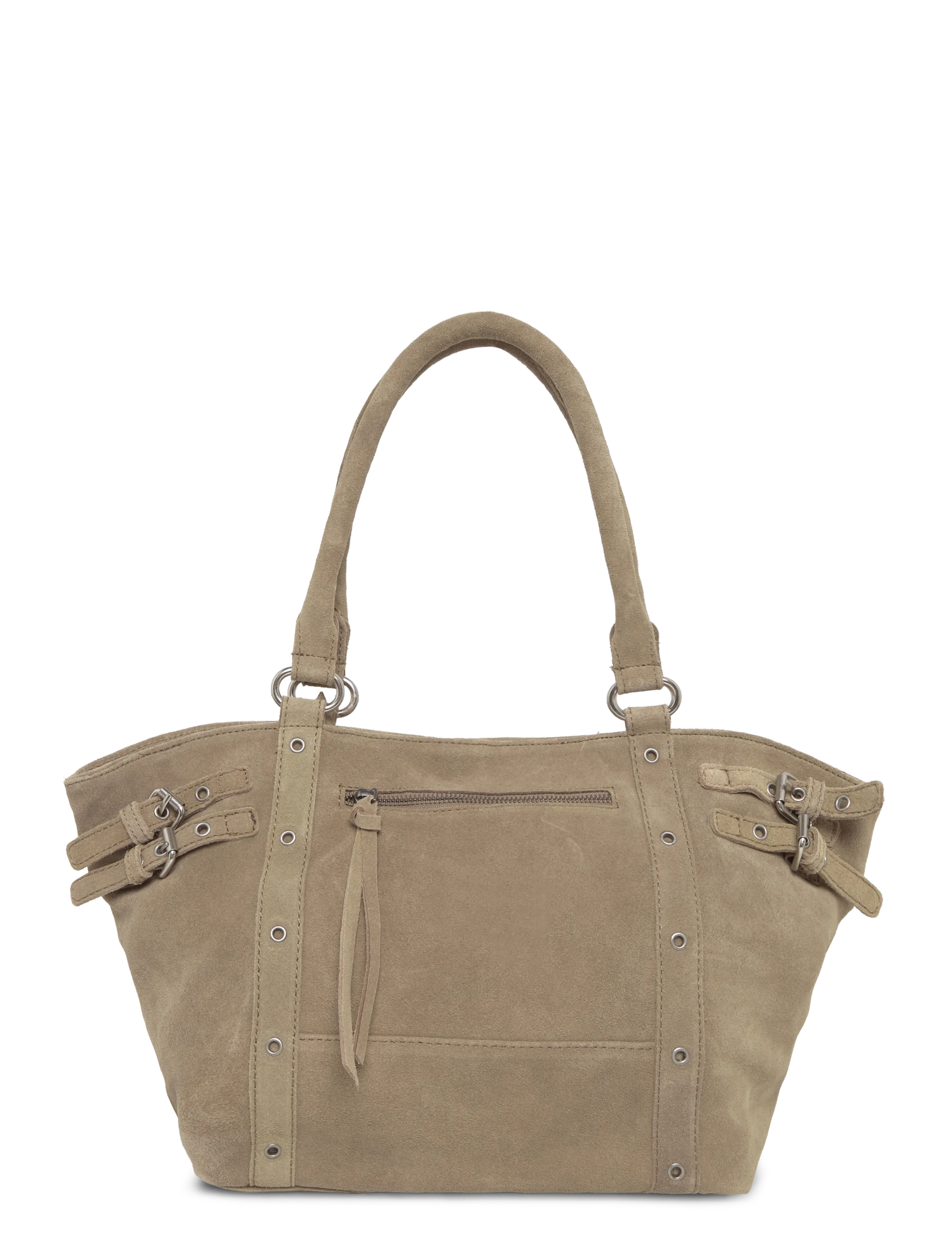 Mango Teen Leather city bag - Accessories - LT PASTEL BROWN / beige
