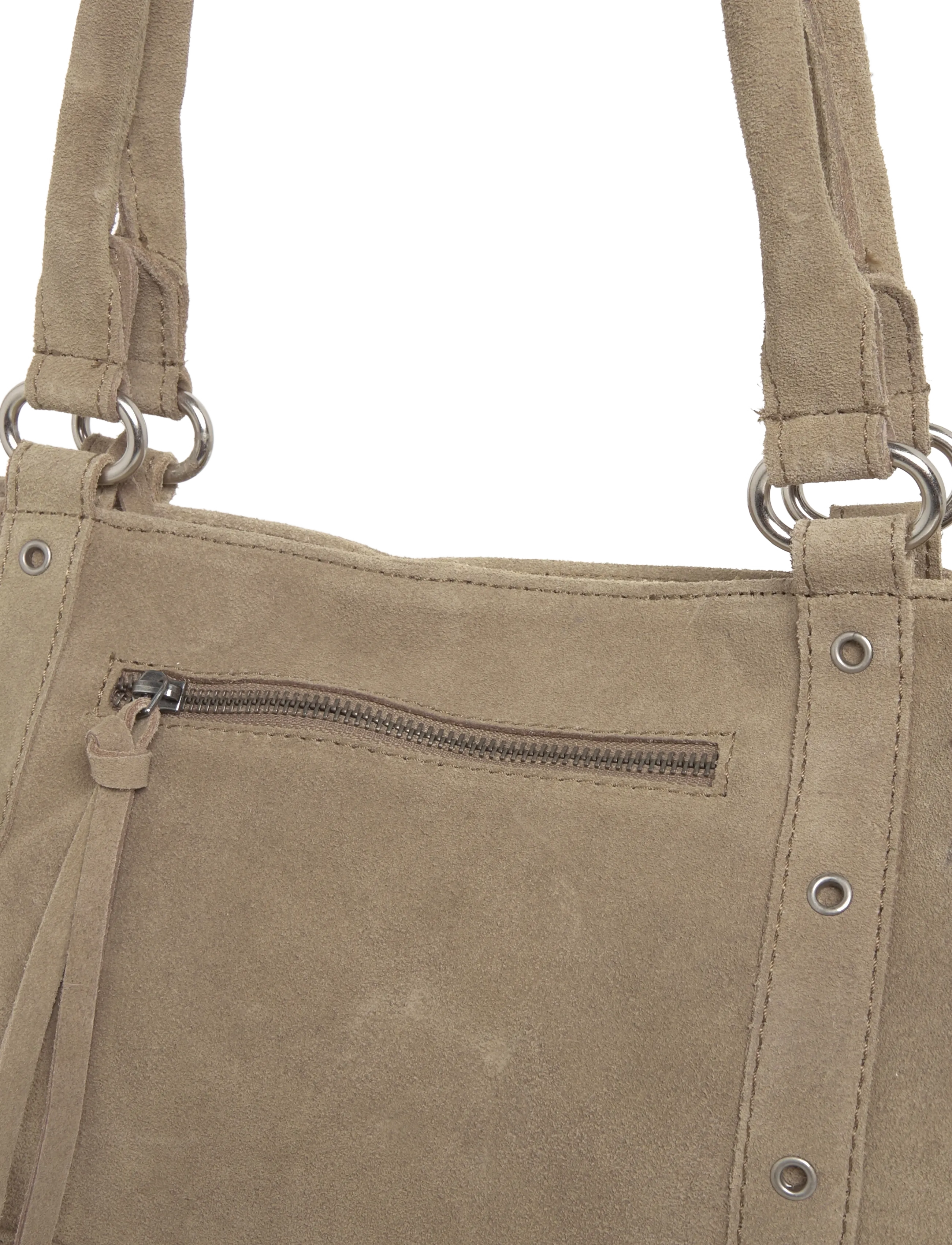 Mango Teen - Leather city bag - skuldertasker - lt pastel brown - 2