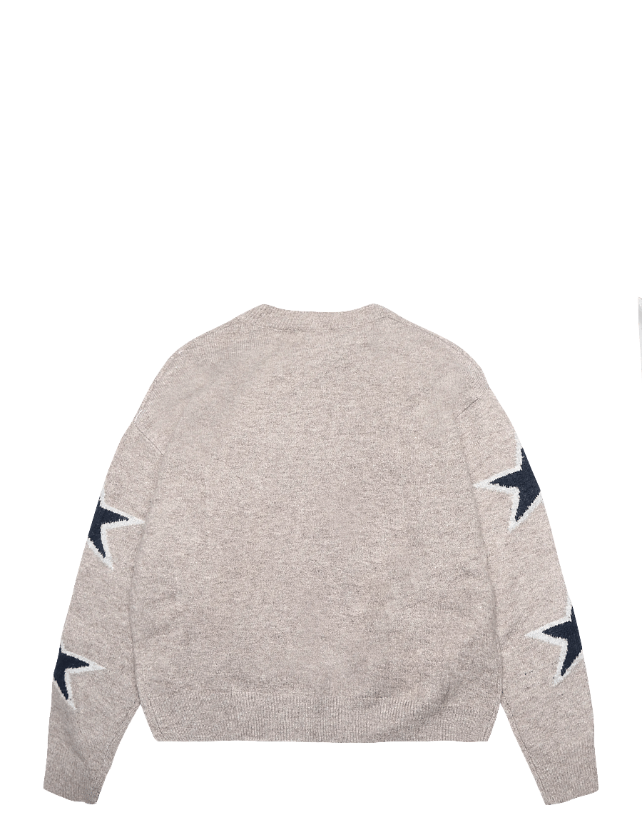 Mango Teen - Star-detail jersey - trøjer - lt pastel brown - 1