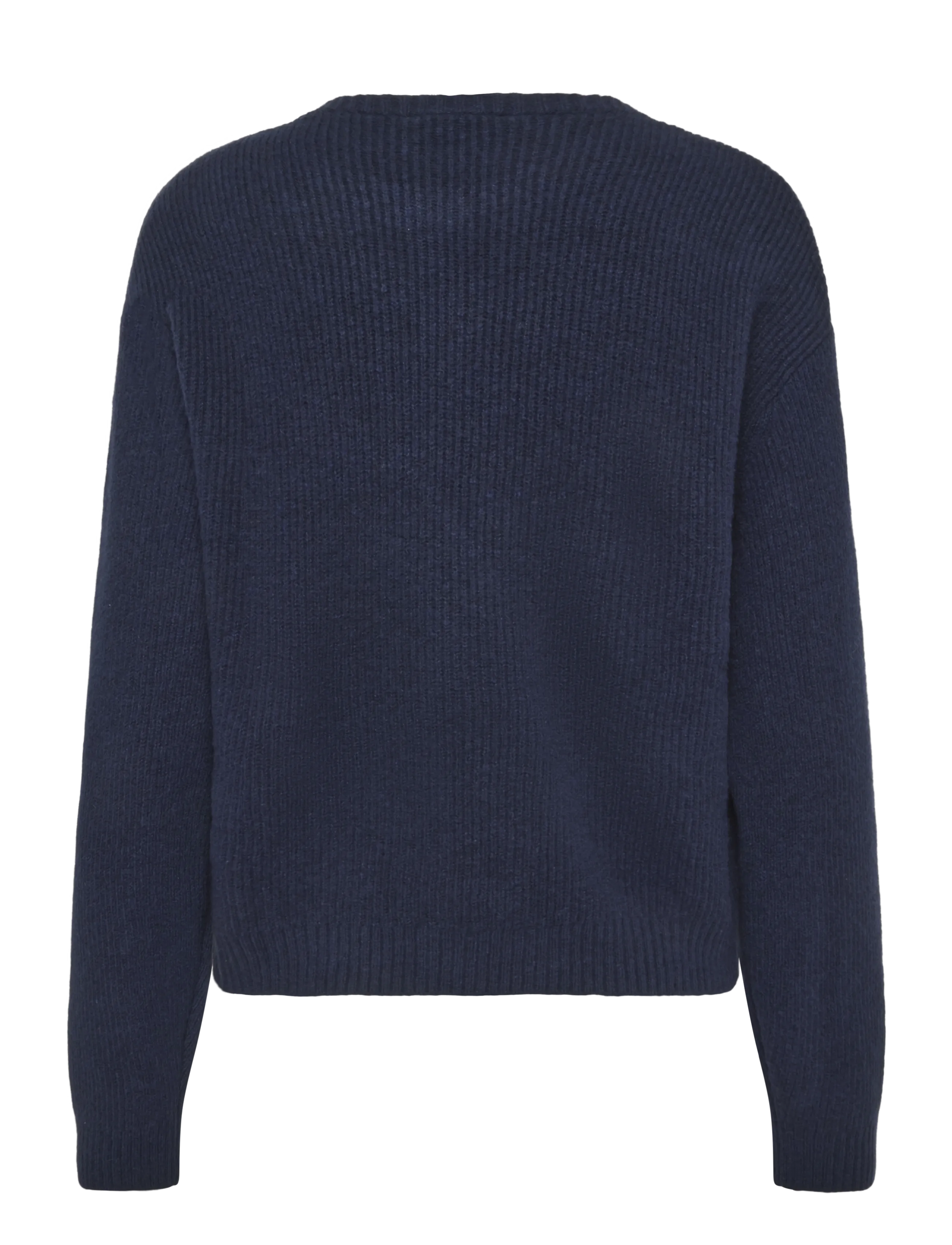 Mango Teen - Ribbed buttoned cardigan - koftor - navy - 2