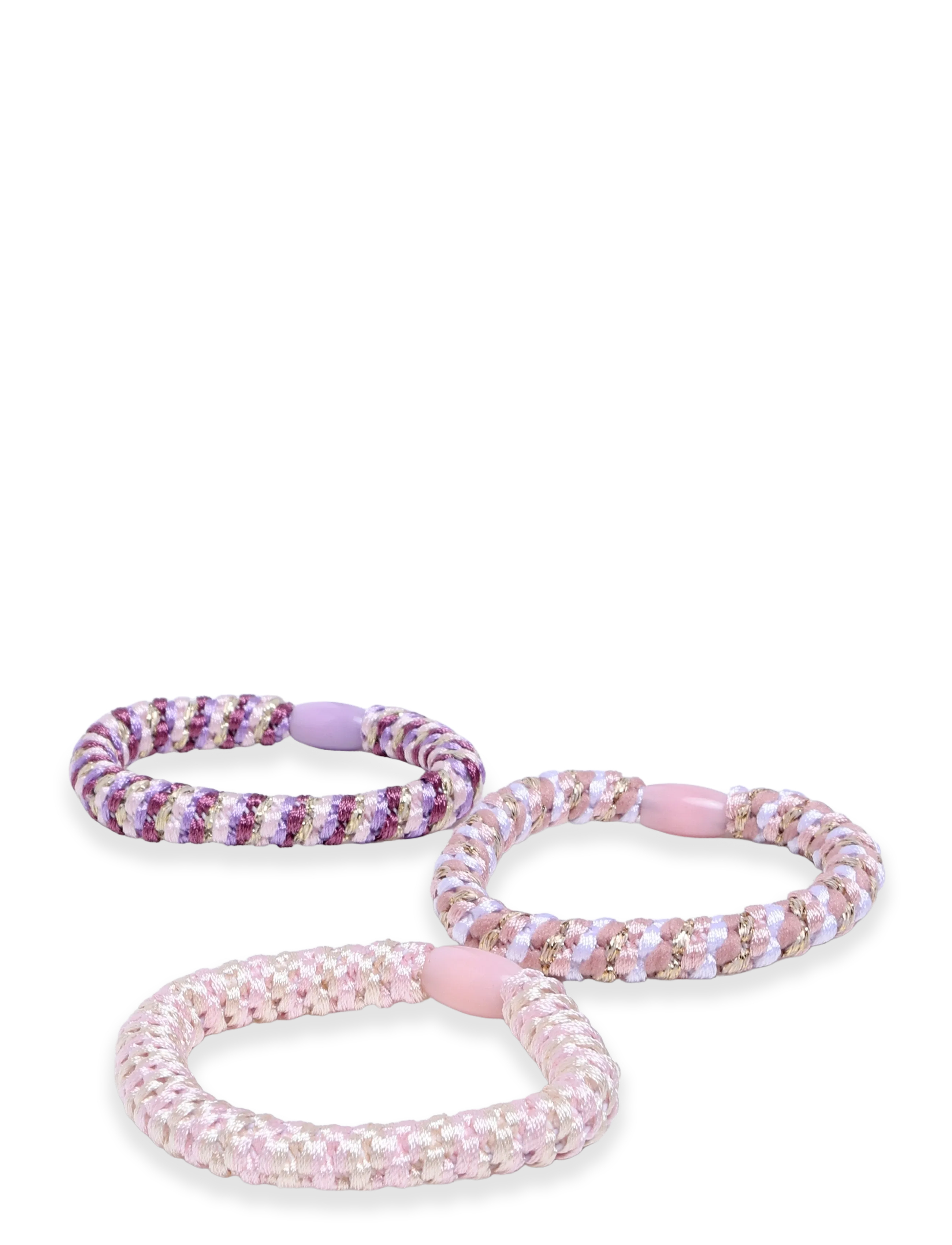 Mango Teen - Pack of 3 combined hair ties - hårbånd og hårsnore - pink - 1