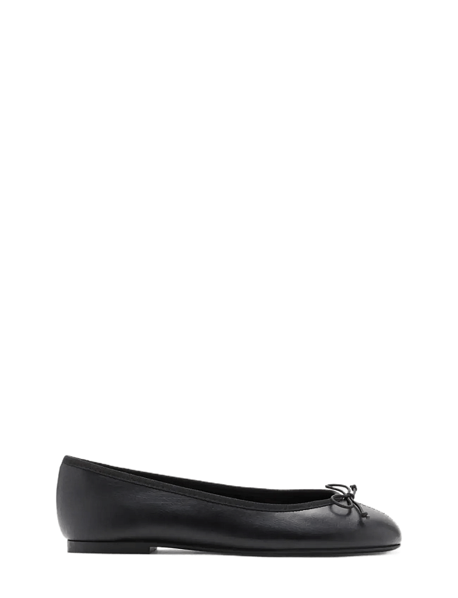 Mango Teen - Bow ballerina - ballerinaer & slip ons - black - 0