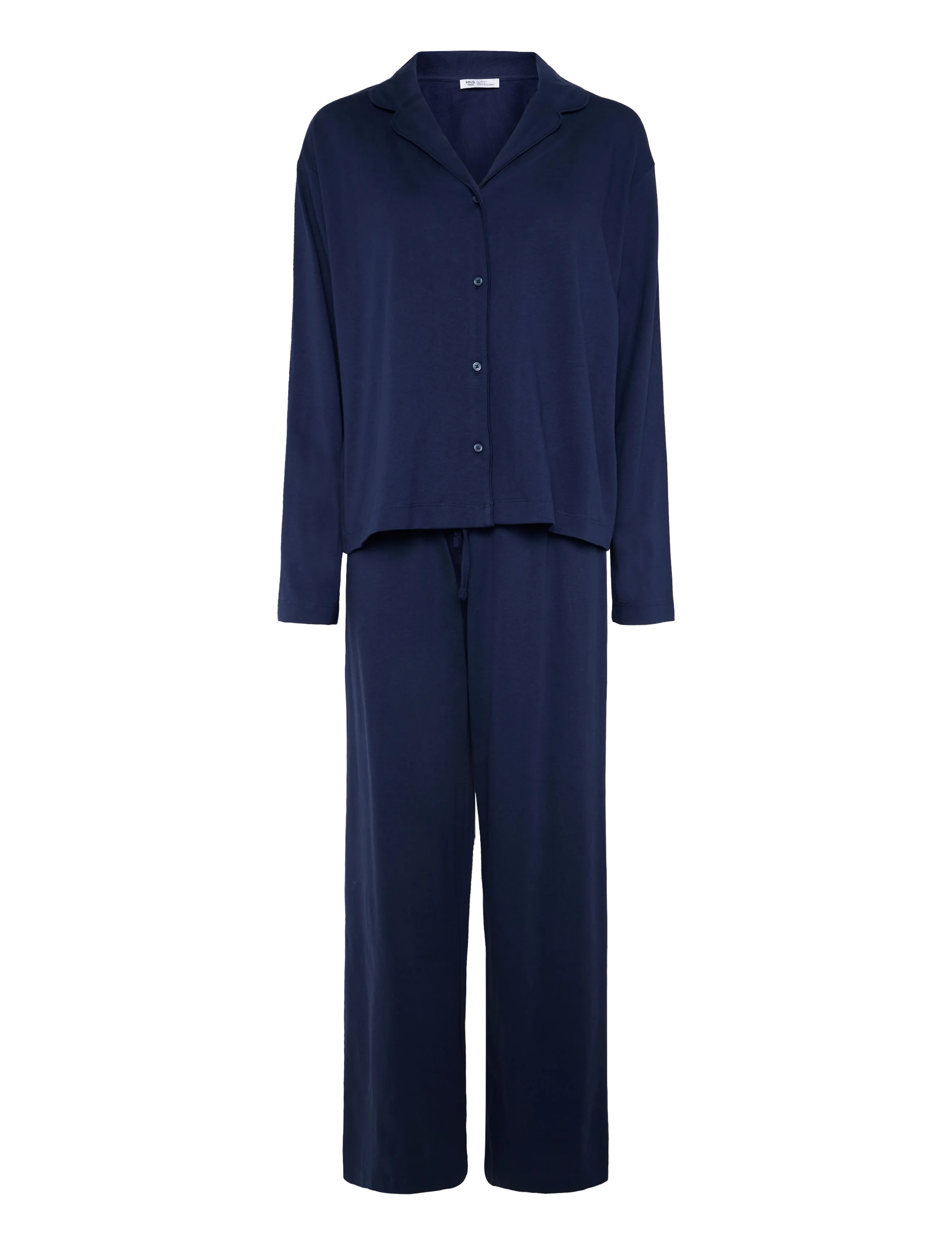 Mango Teen Full 100% cotton pyjamas - Pyjamas - NAVY / navy