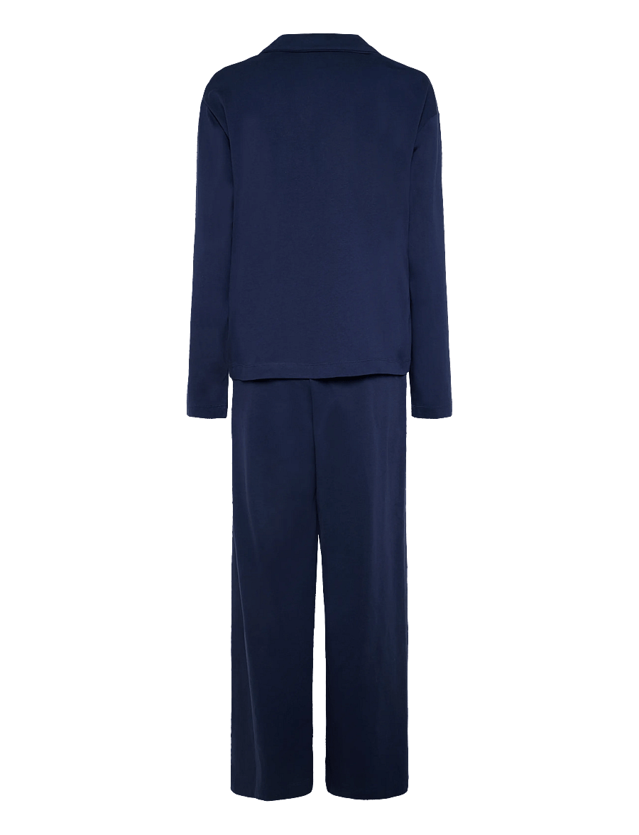 Mango Teen - Full 100% cotton pyjamas - pyjamassæt - navy - 1